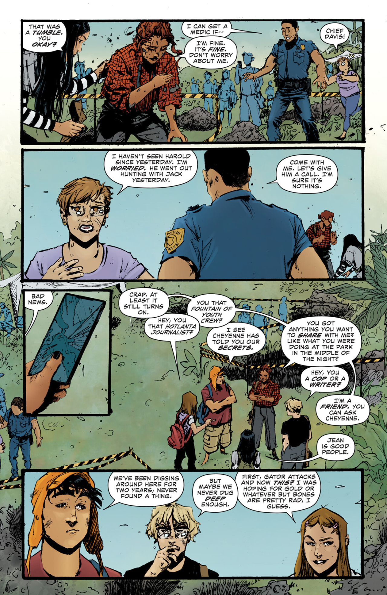 Dark Spaces: Good Deeds (2023-) issue 3 - Page 13