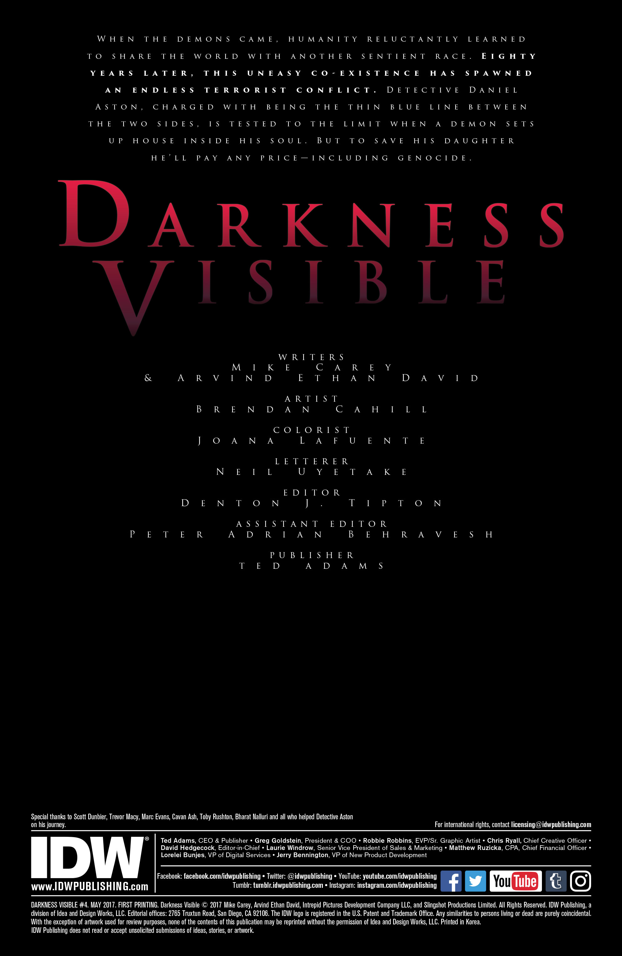 Darkness Visible (2017) issue 4 - Page 2