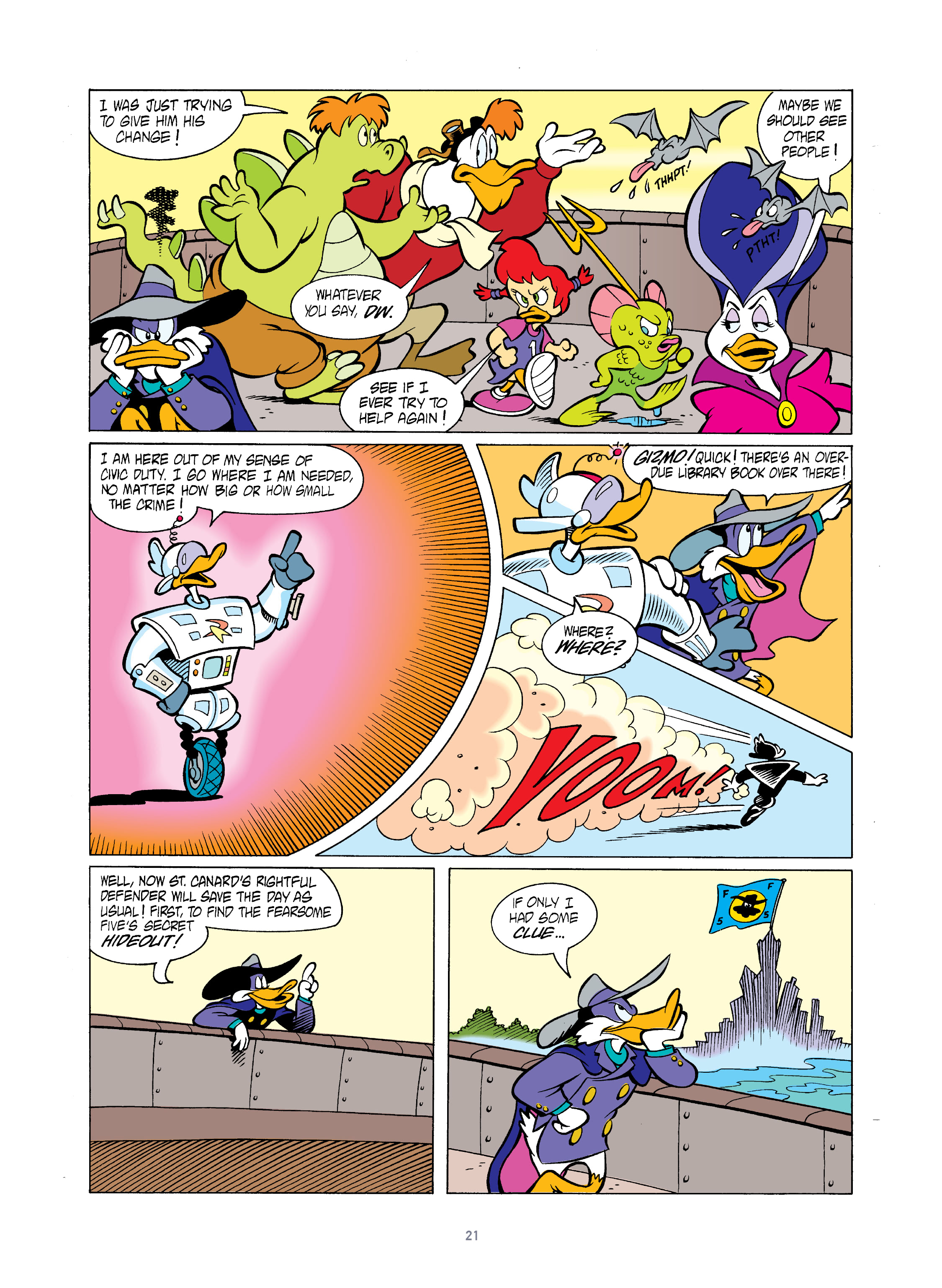 Darkwing Duck Vol. 1: Just Us Justice Ducks (2021) issue 1 - Page 26