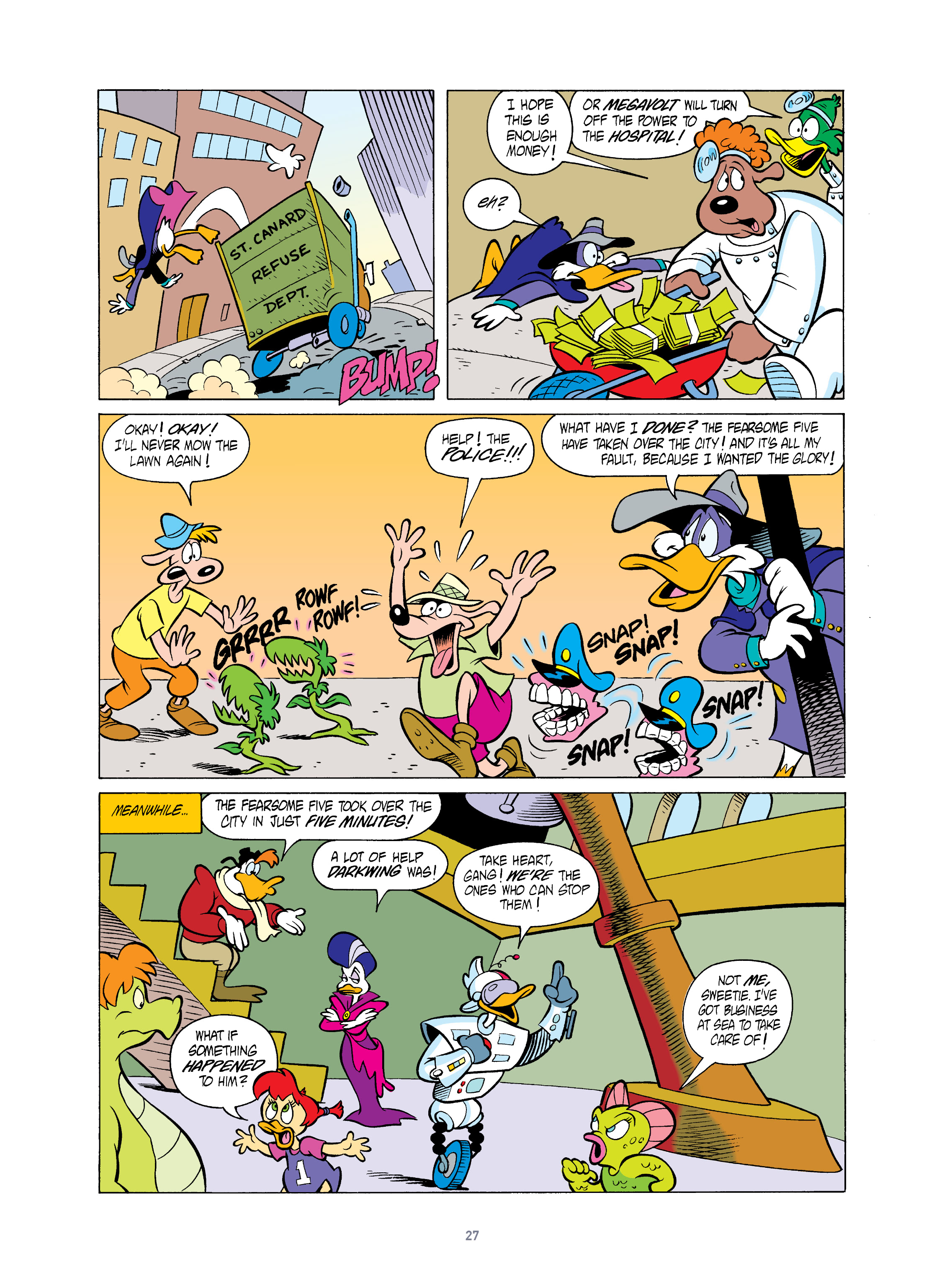 Darkwing Duck Vol. 1: Just Us Justice Ducks (2021) issue 1 - Page 32