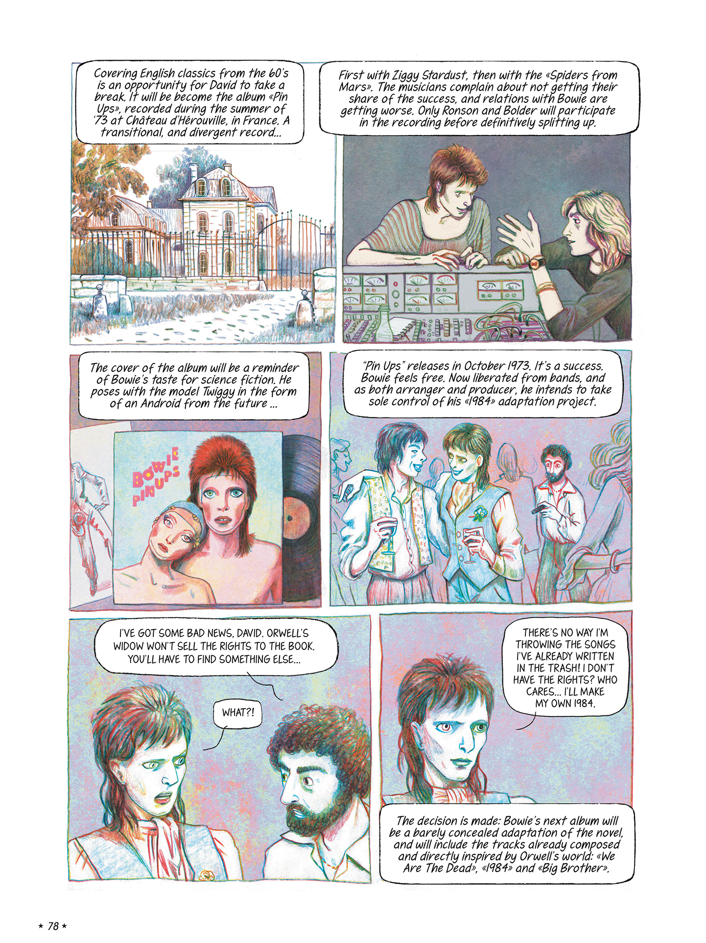 David Bowie in Comics! (2022) issue 1 - Page 77