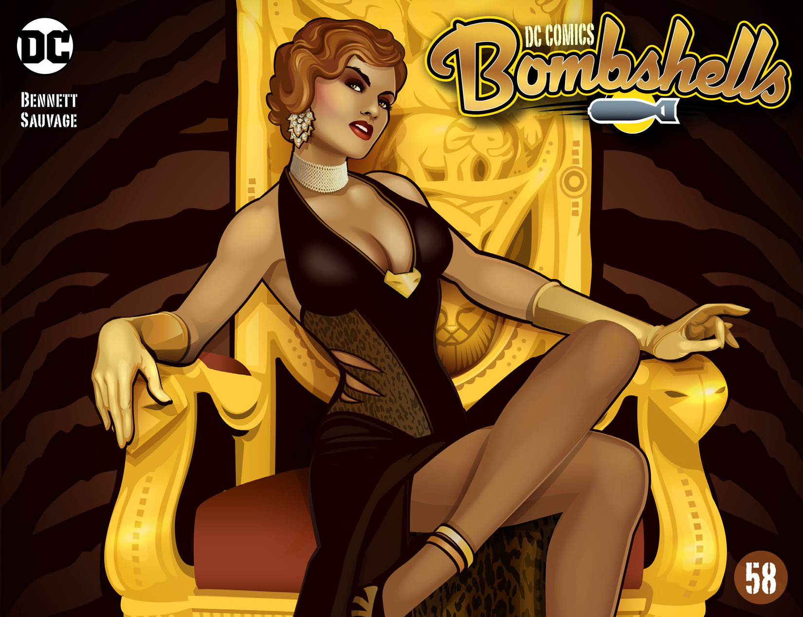 DC Comics - Bombshells (2015-)-DC Comics - Bombshells (2015-) #58