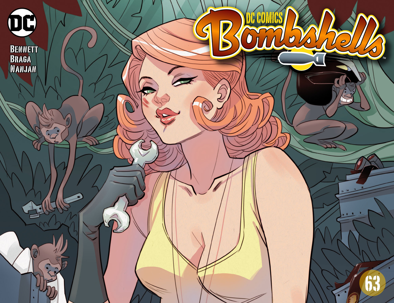 DC Comics - Bombshells (2015-)-DC Comics - Bombshells (2015-) #63