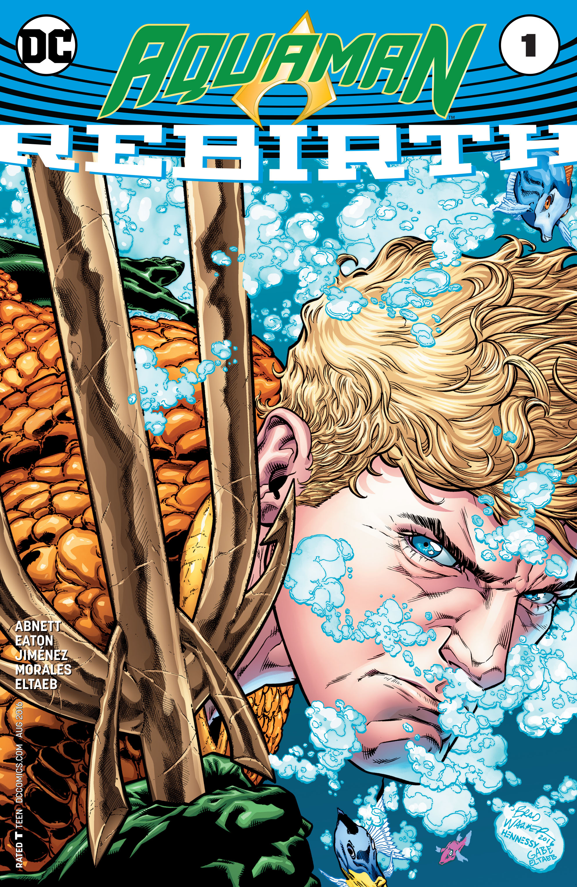 DC Comics Rebirth: Chapter aquaman-rebirth - Page 1