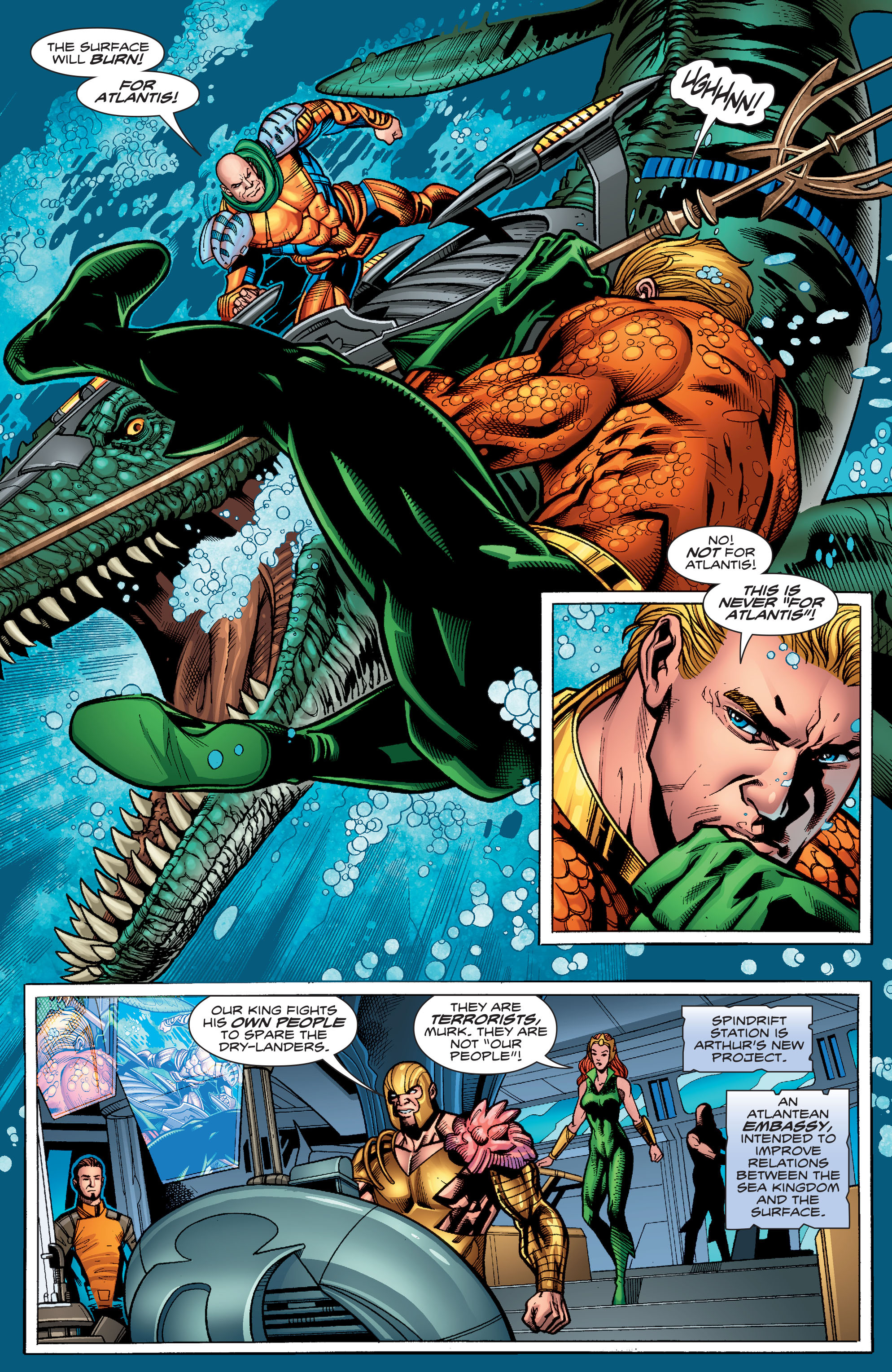 DC Comics Rebirth issue Aquaman - Page 10