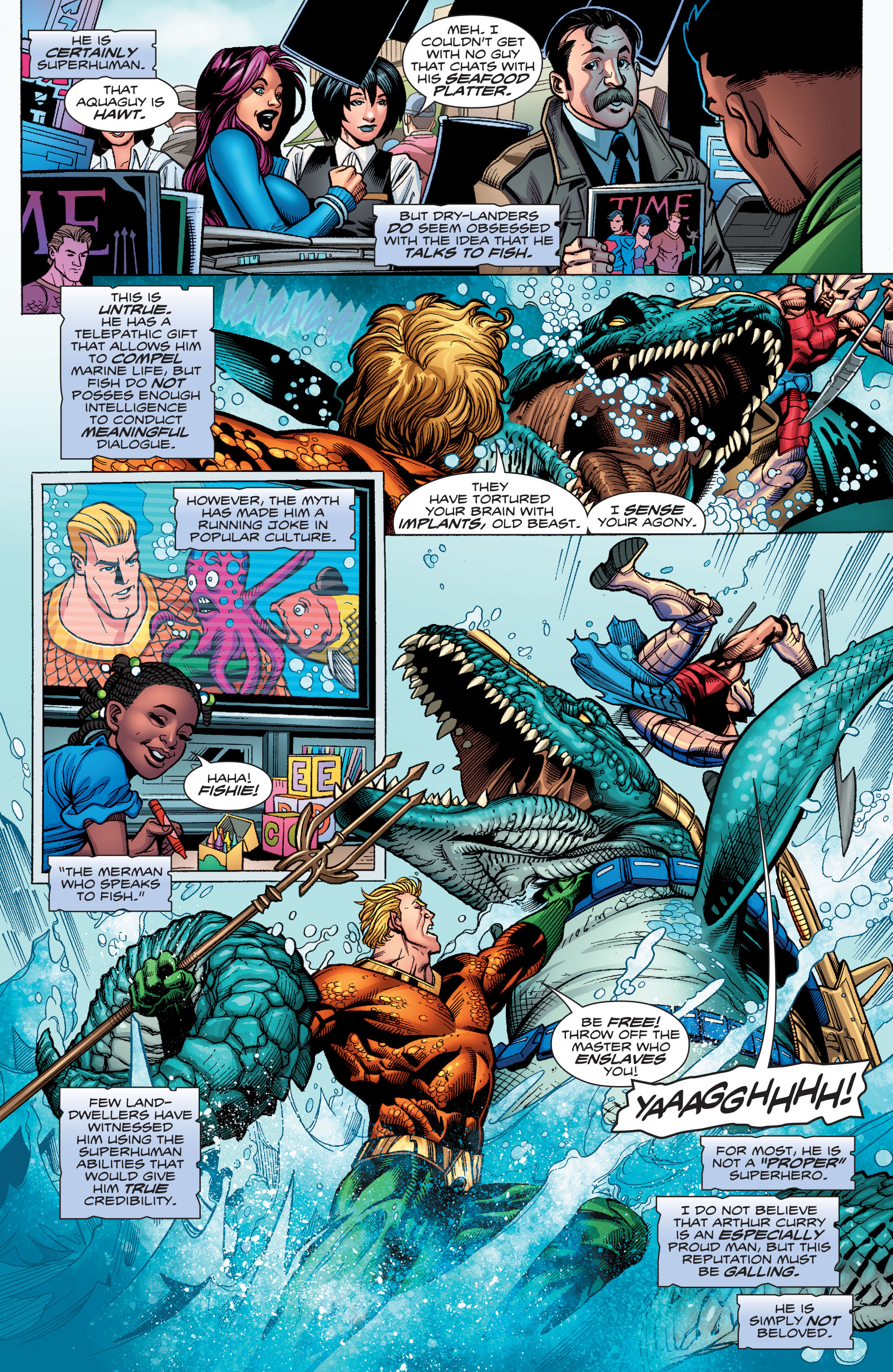 Dc Comics Rebirth Chapter Aquaman Page 12