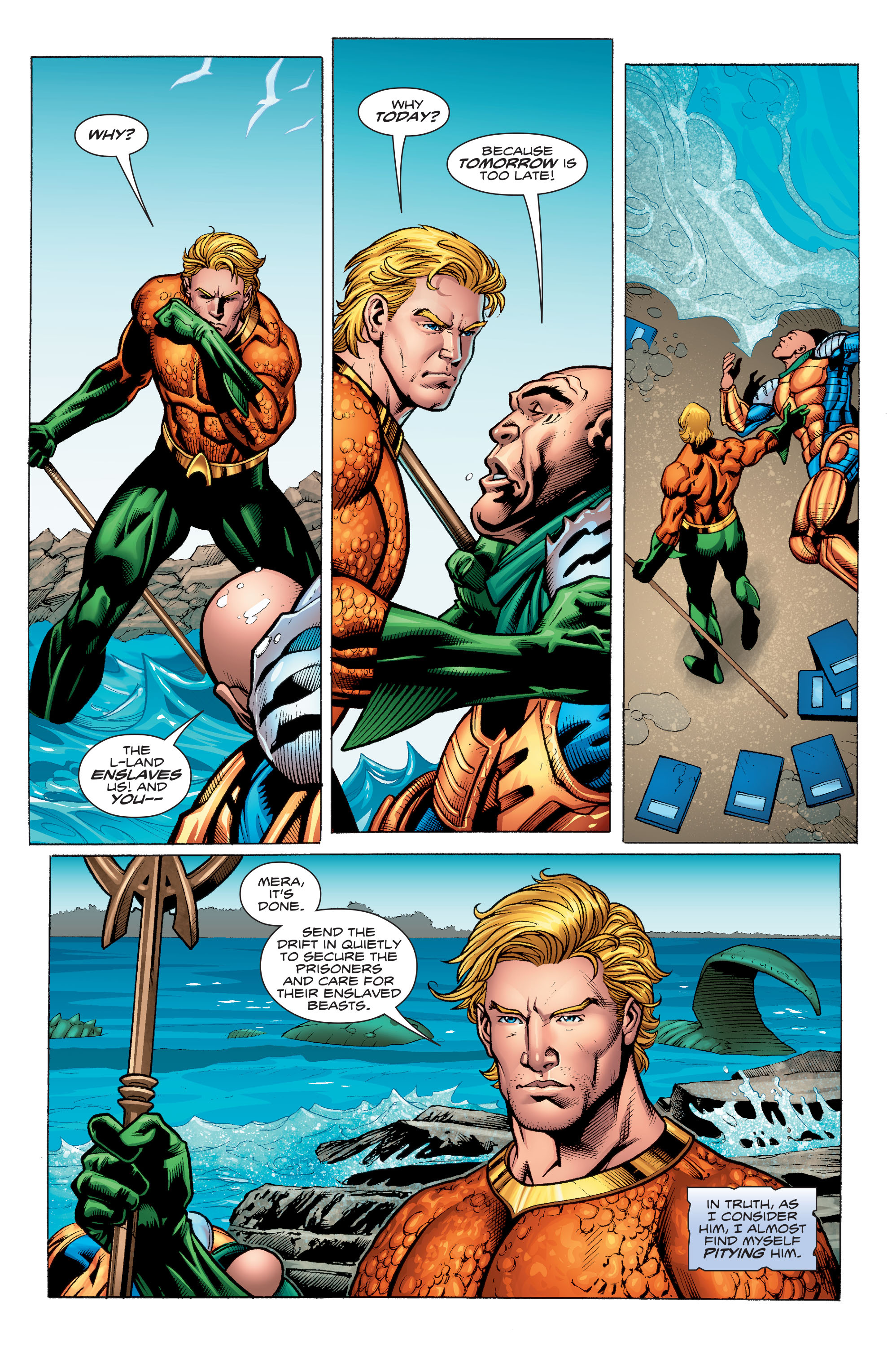 Dc Comics Rebirth Chapter Aquaman Page 17