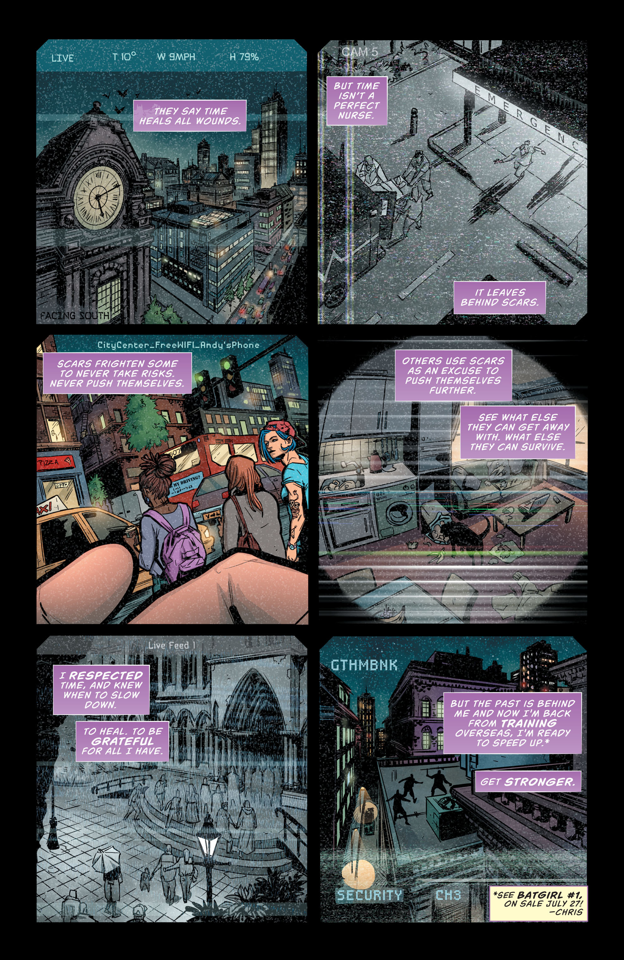 <{ $series->title }} issue Batgirl and the Birds of Prey - Page 4