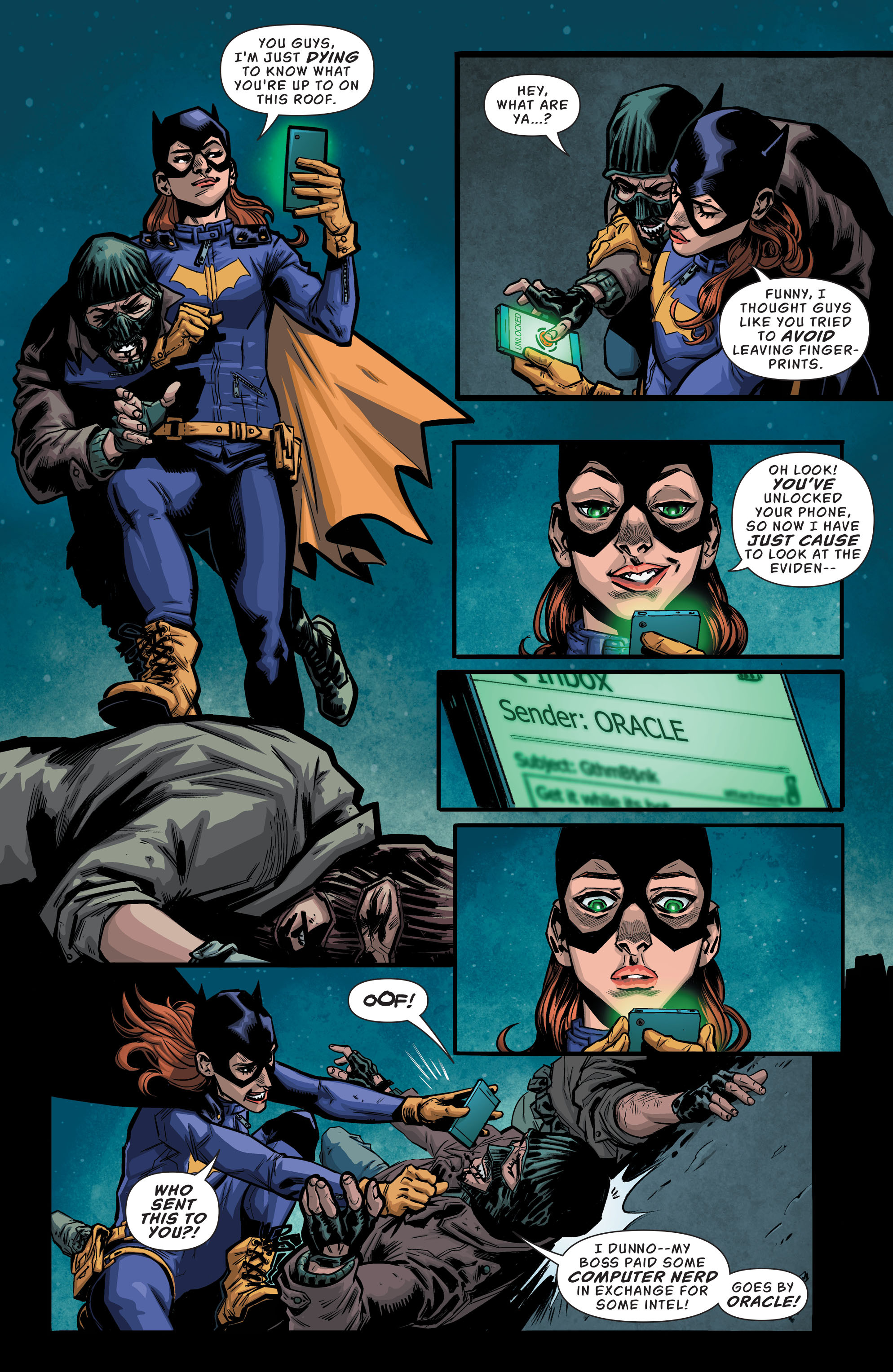 <{ $series->title }} issue Batgirl and the Birds of Prey - Page 7