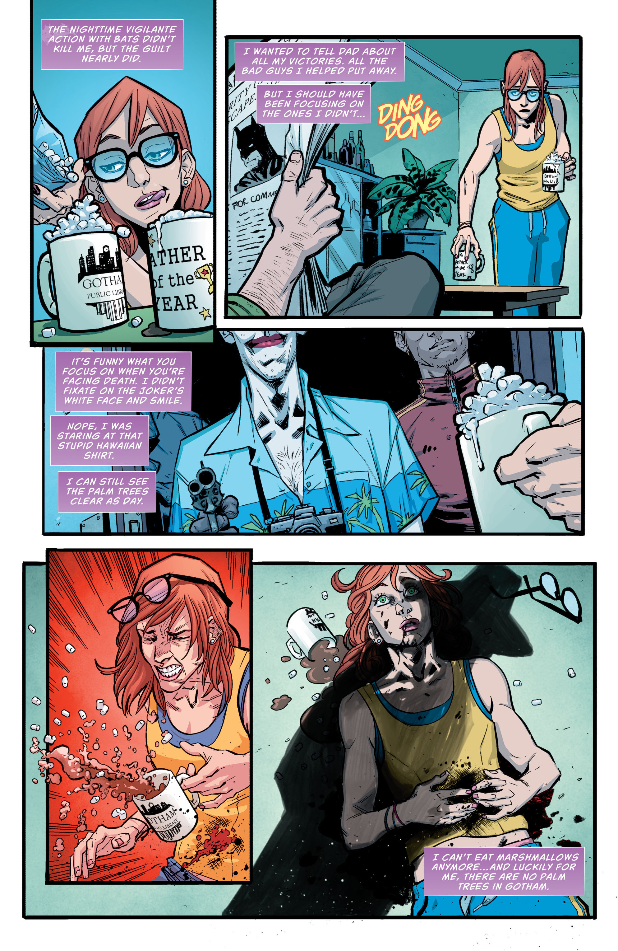 <{ $series->title }} issue Batgirl and the Birds of Prey - Page 10