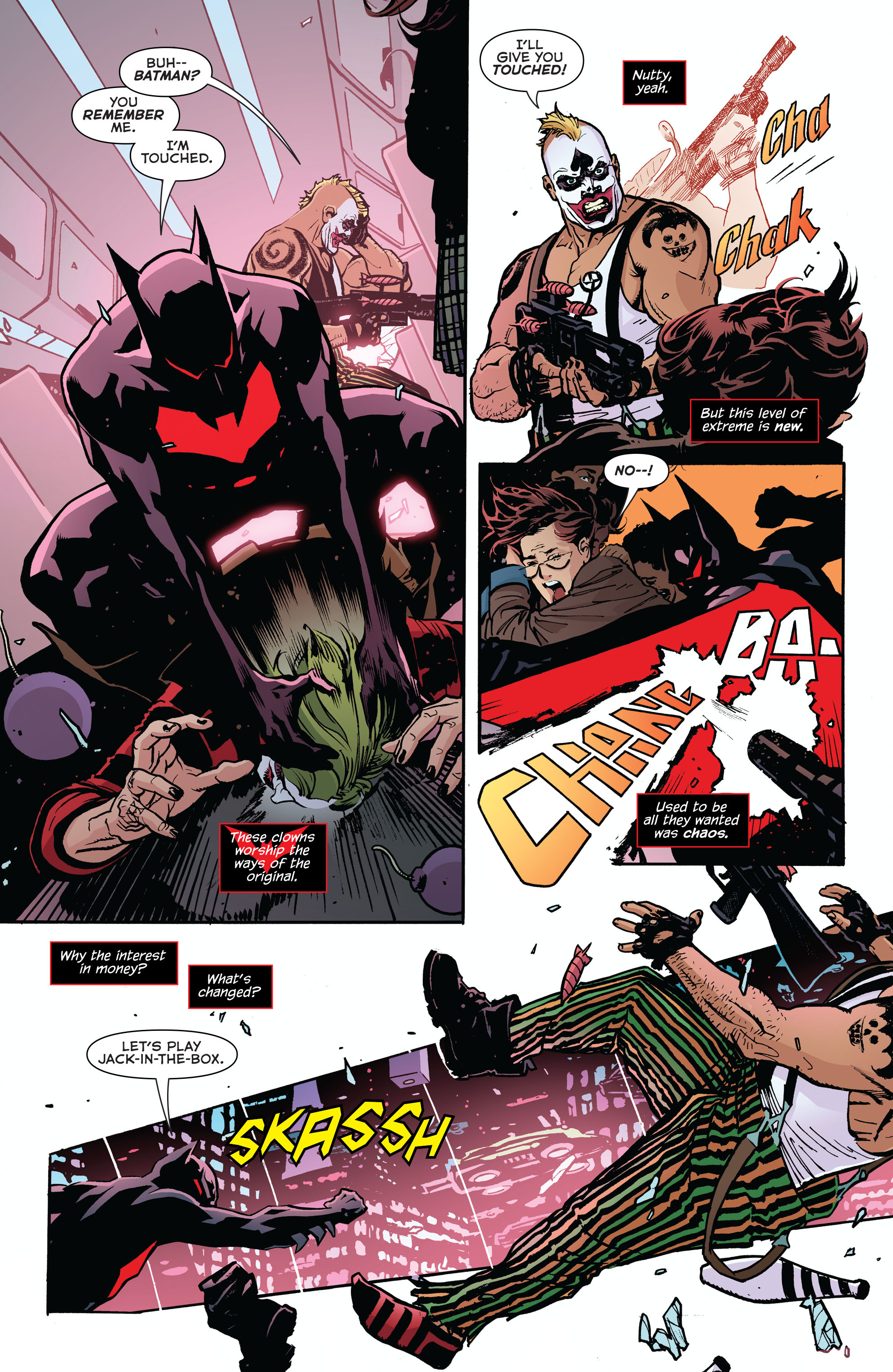 DC Comics Rebirth issue Batman Beyond - Page 6