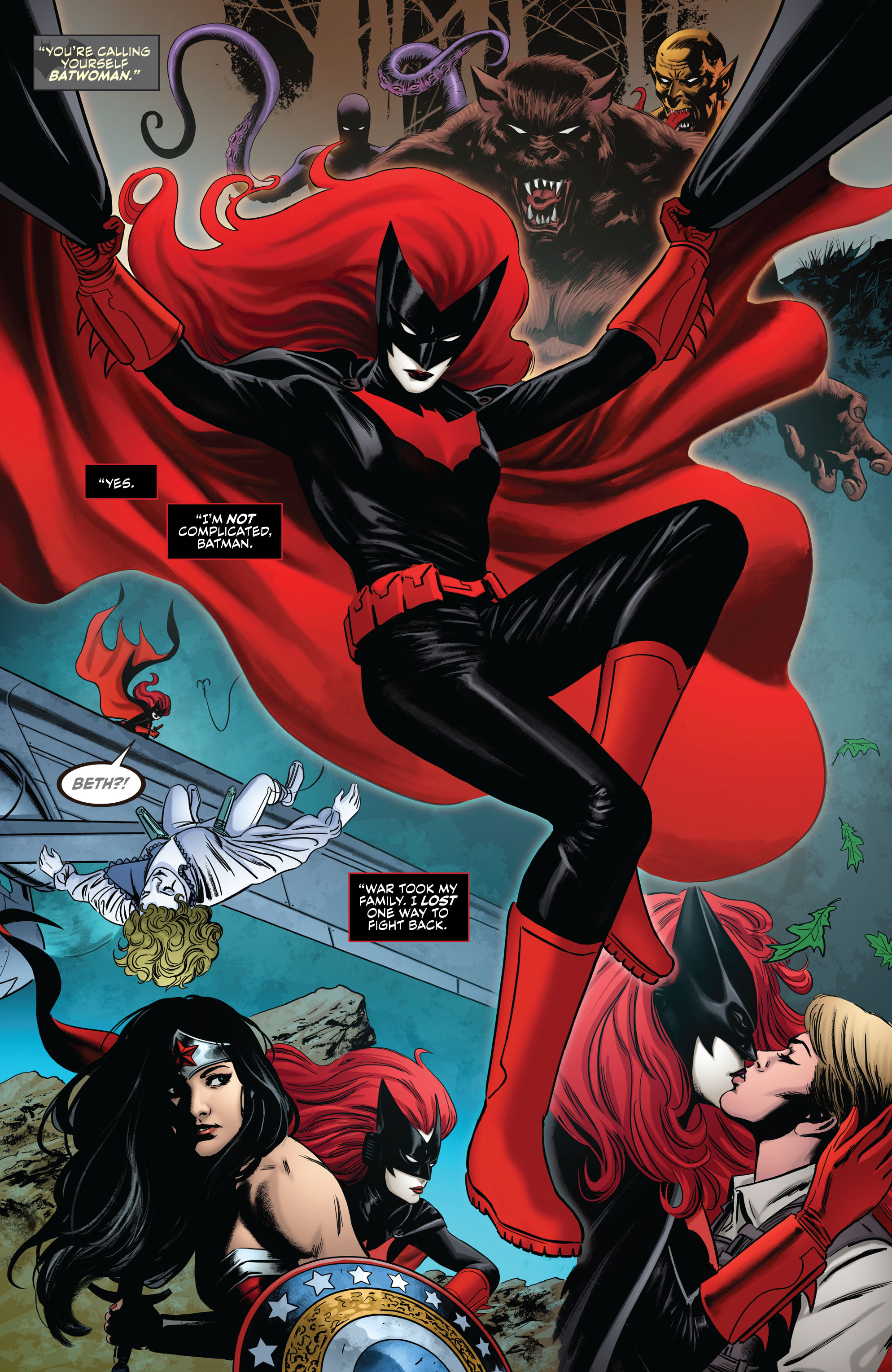 Wives fuck batwoman comic dc lesbian gomez