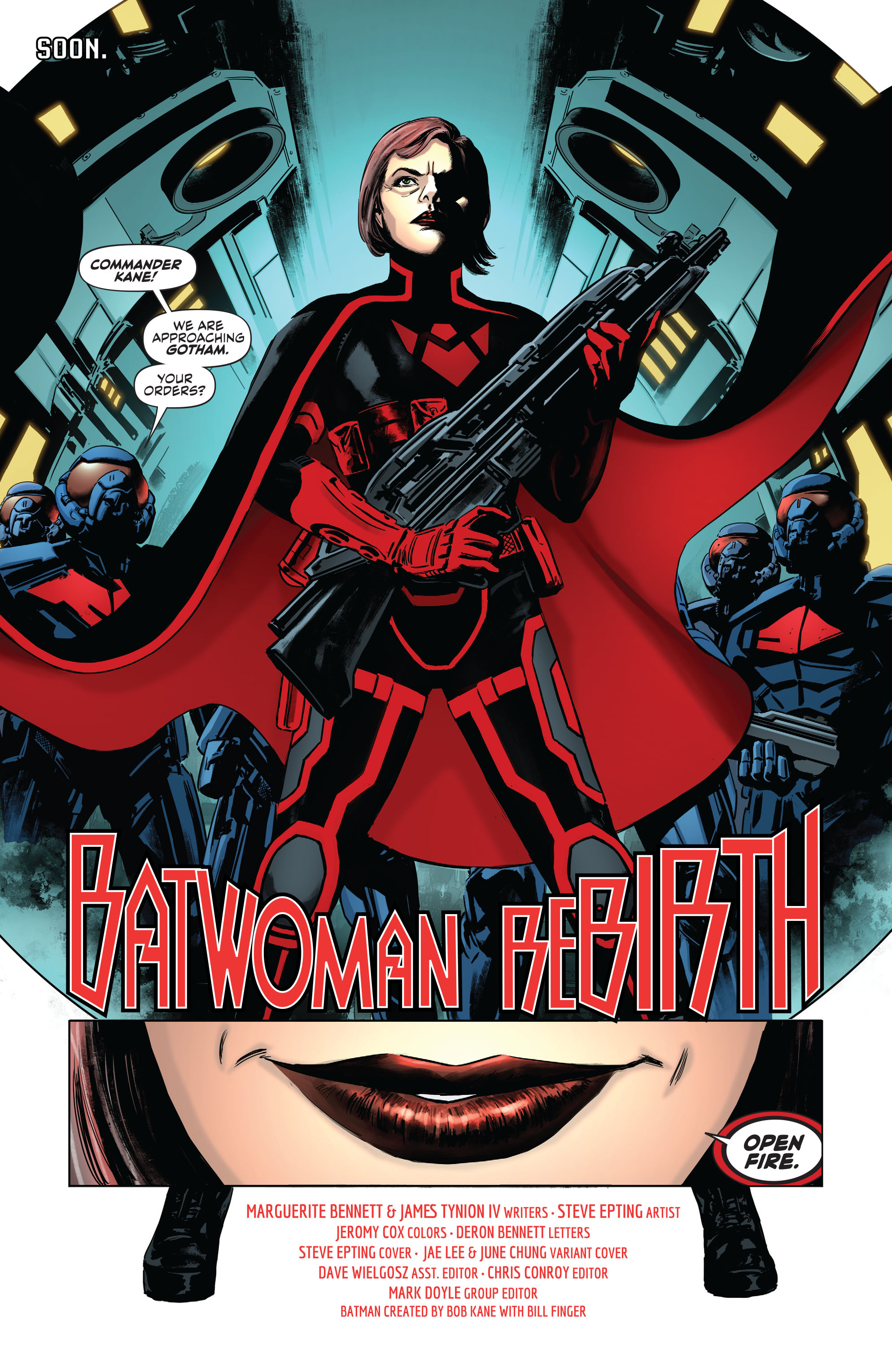 Dc Comics Rebirth Chapter Batwoman Page