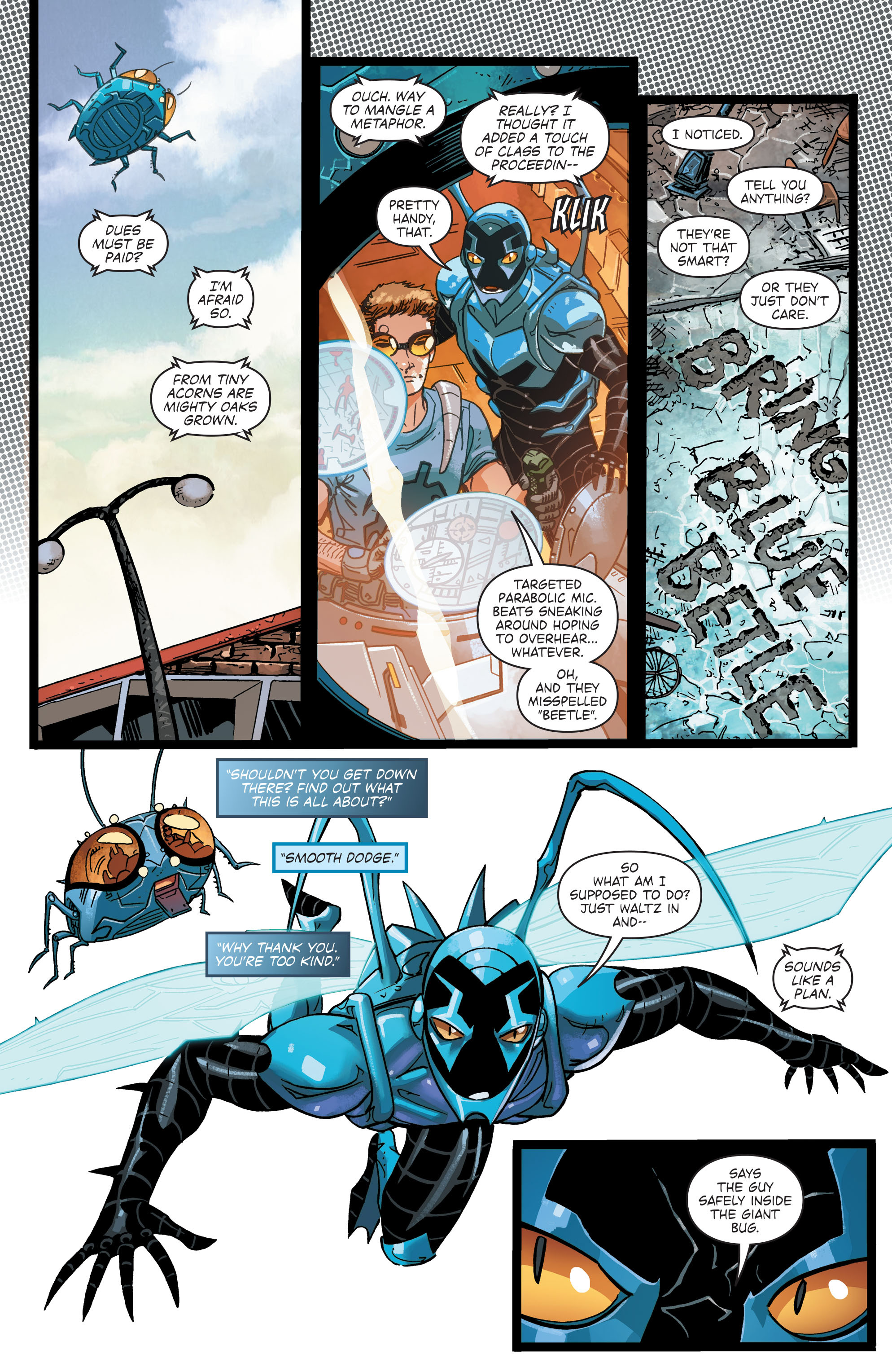 <{ $series->title }} issue Blue Beetle - Page 13