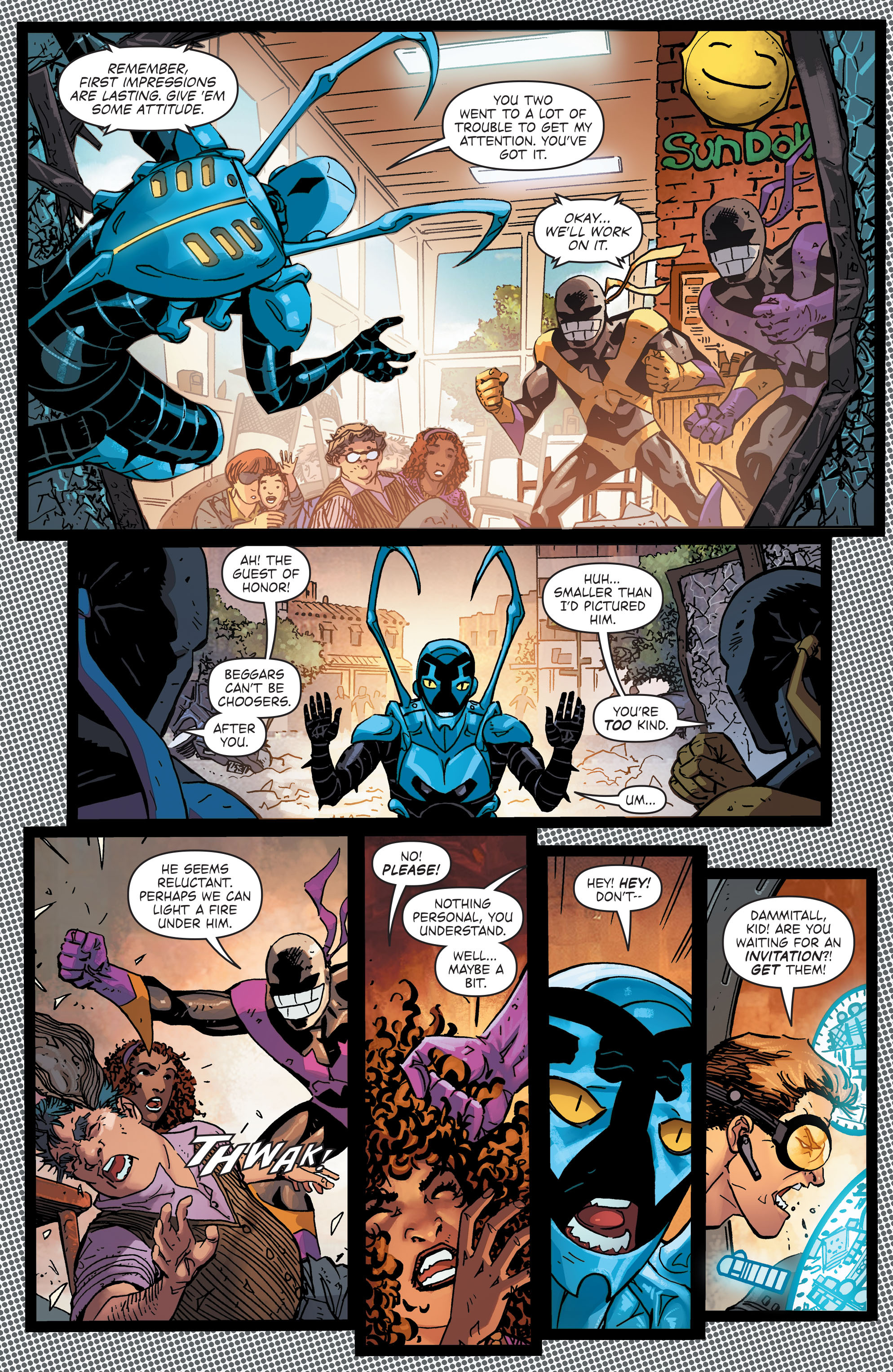 <{ $series->title }} issue Blue Beetle - Page 14