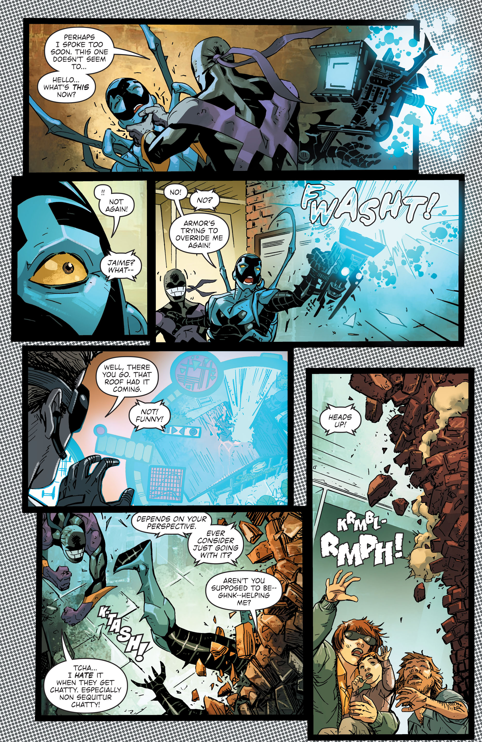 <{ $series->title }} issue Blue Beetle - Page 16