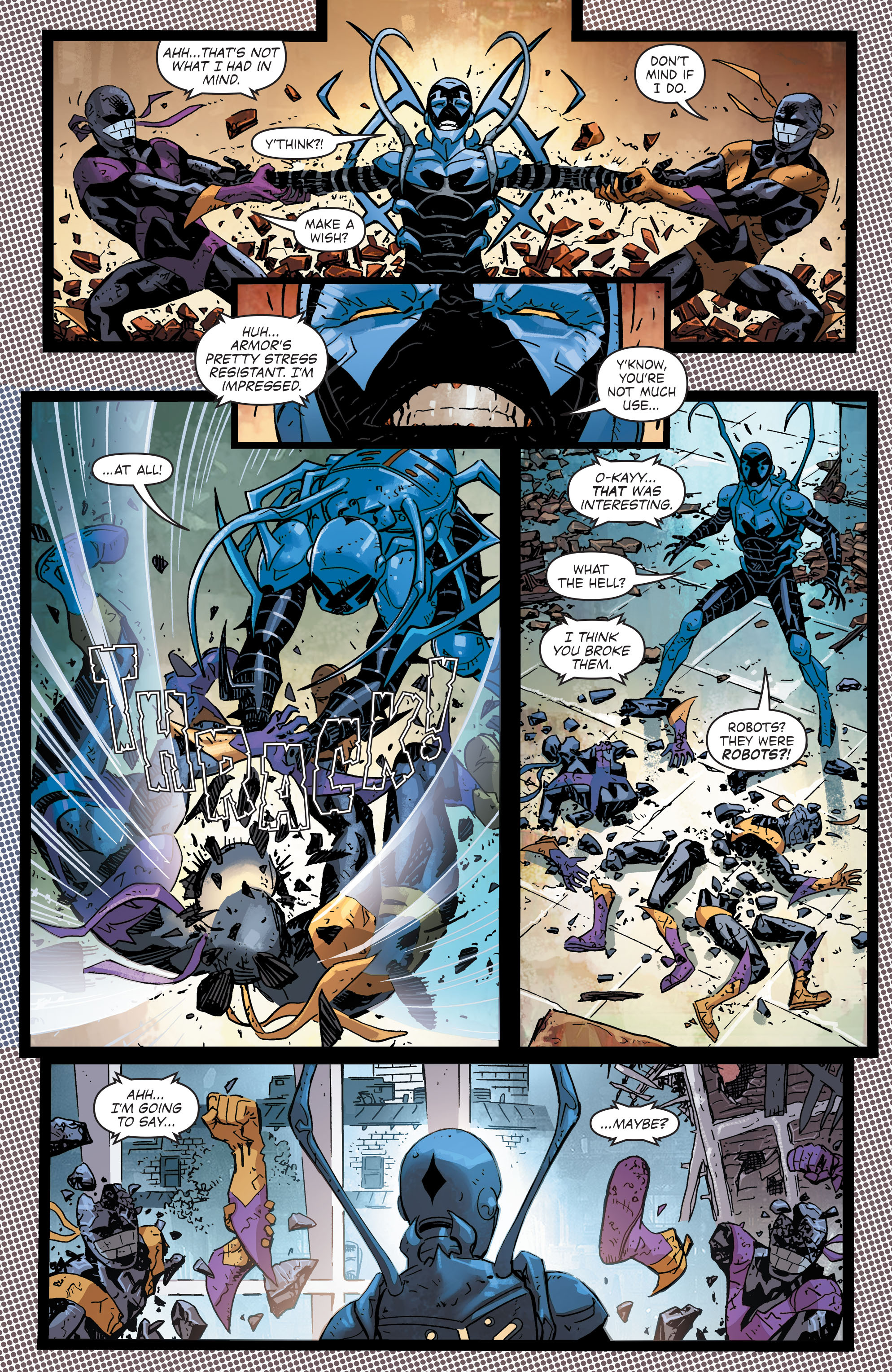 <{ $series->title }} issue Blue Beetle - Page 18