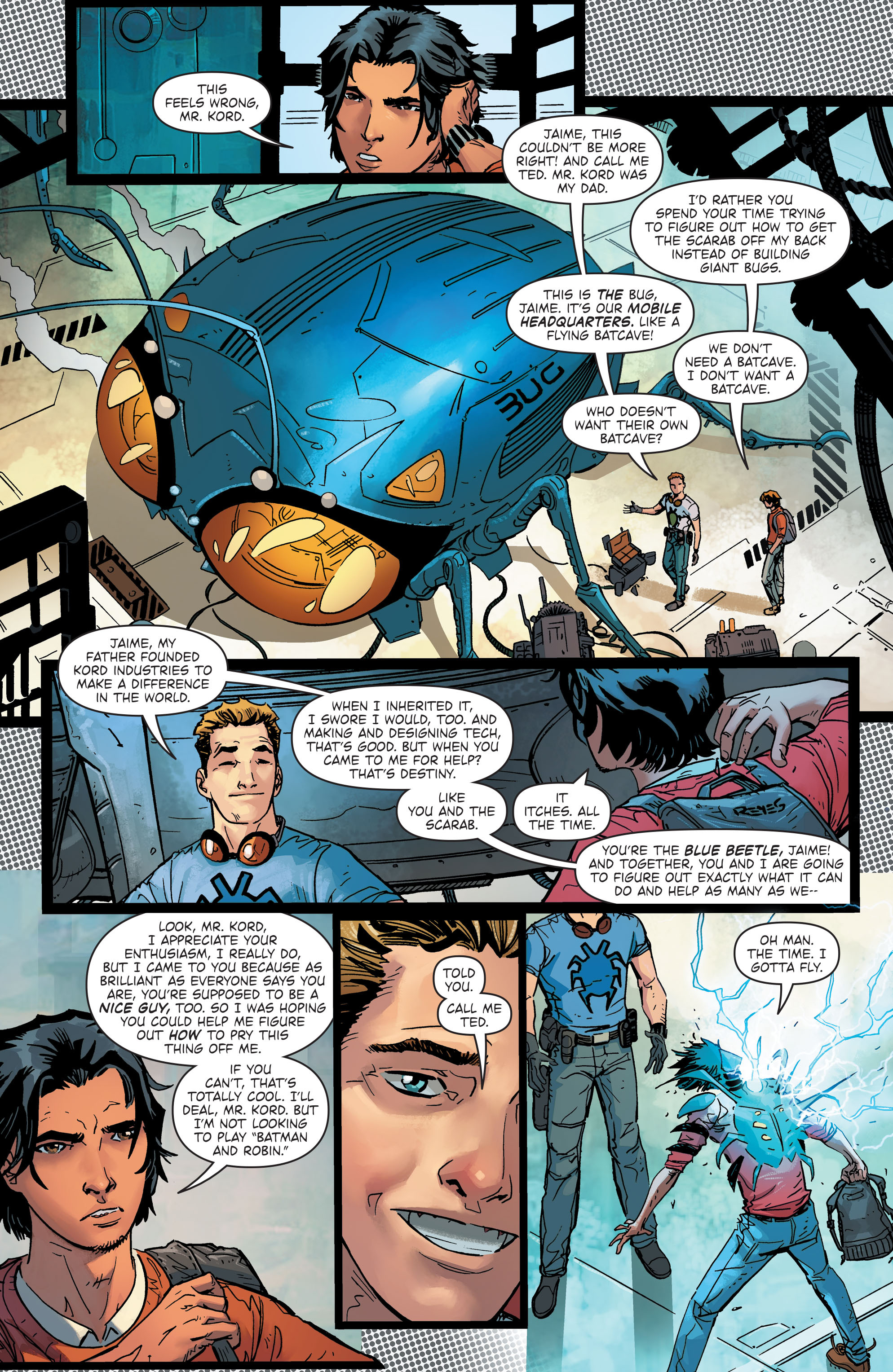 <{ $series->title }} issue Blue Beetle - Page 21