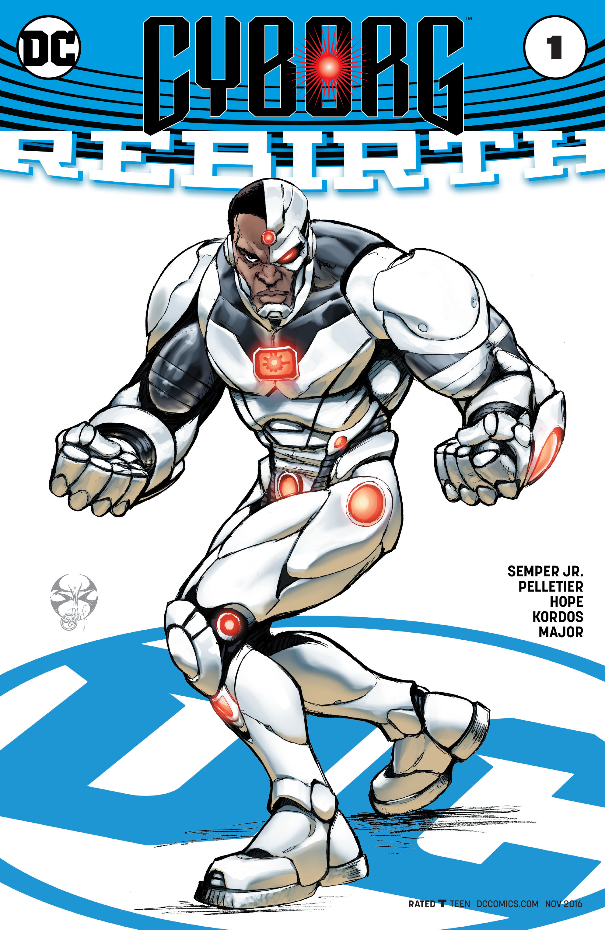 DC Comics Rebirth issue Cyborg - Page 3