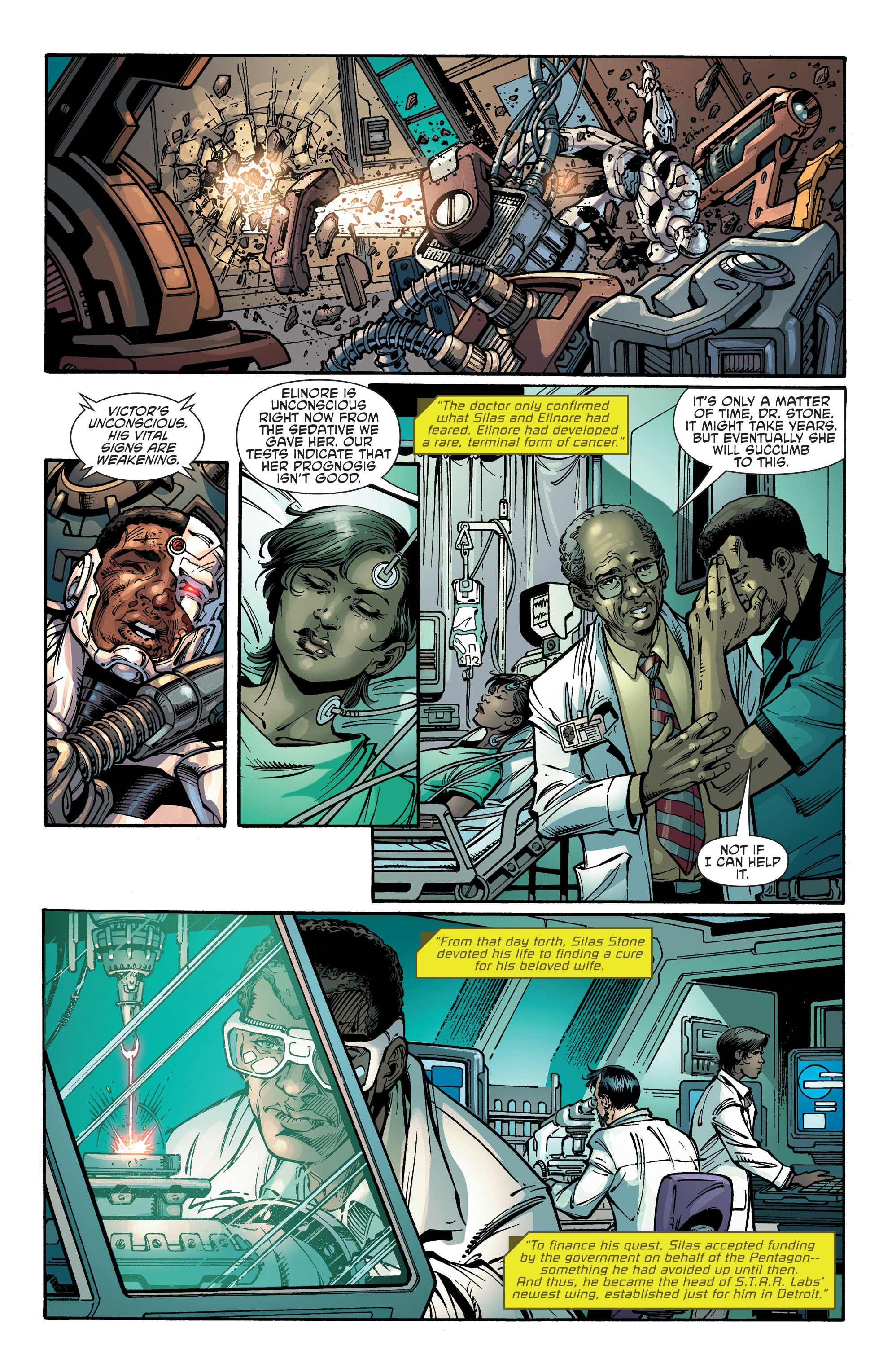 <{ $series->title }} issue Cyborg - Page 11