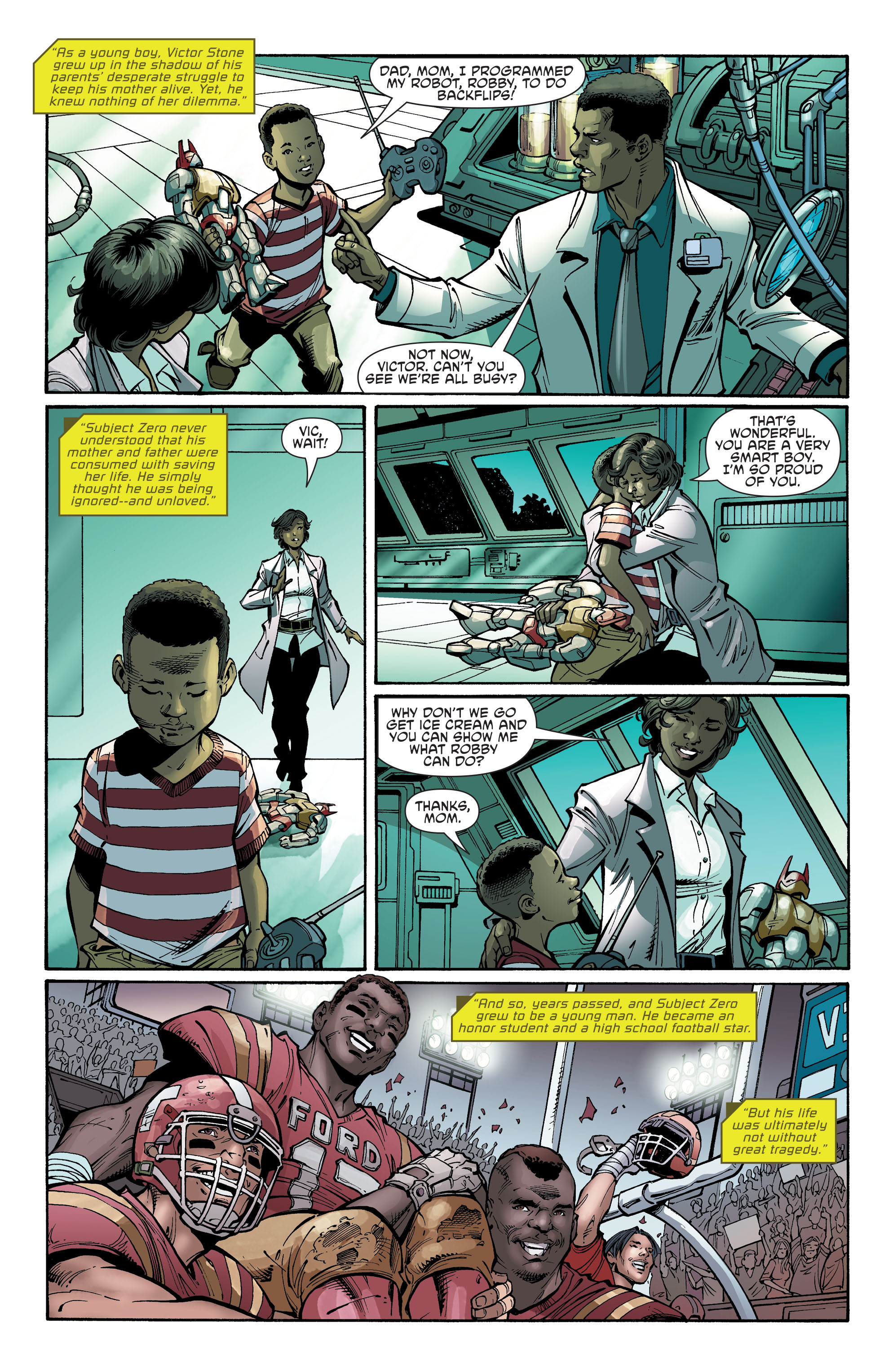 <{ $series->title }} issue Cyborg - Page 12