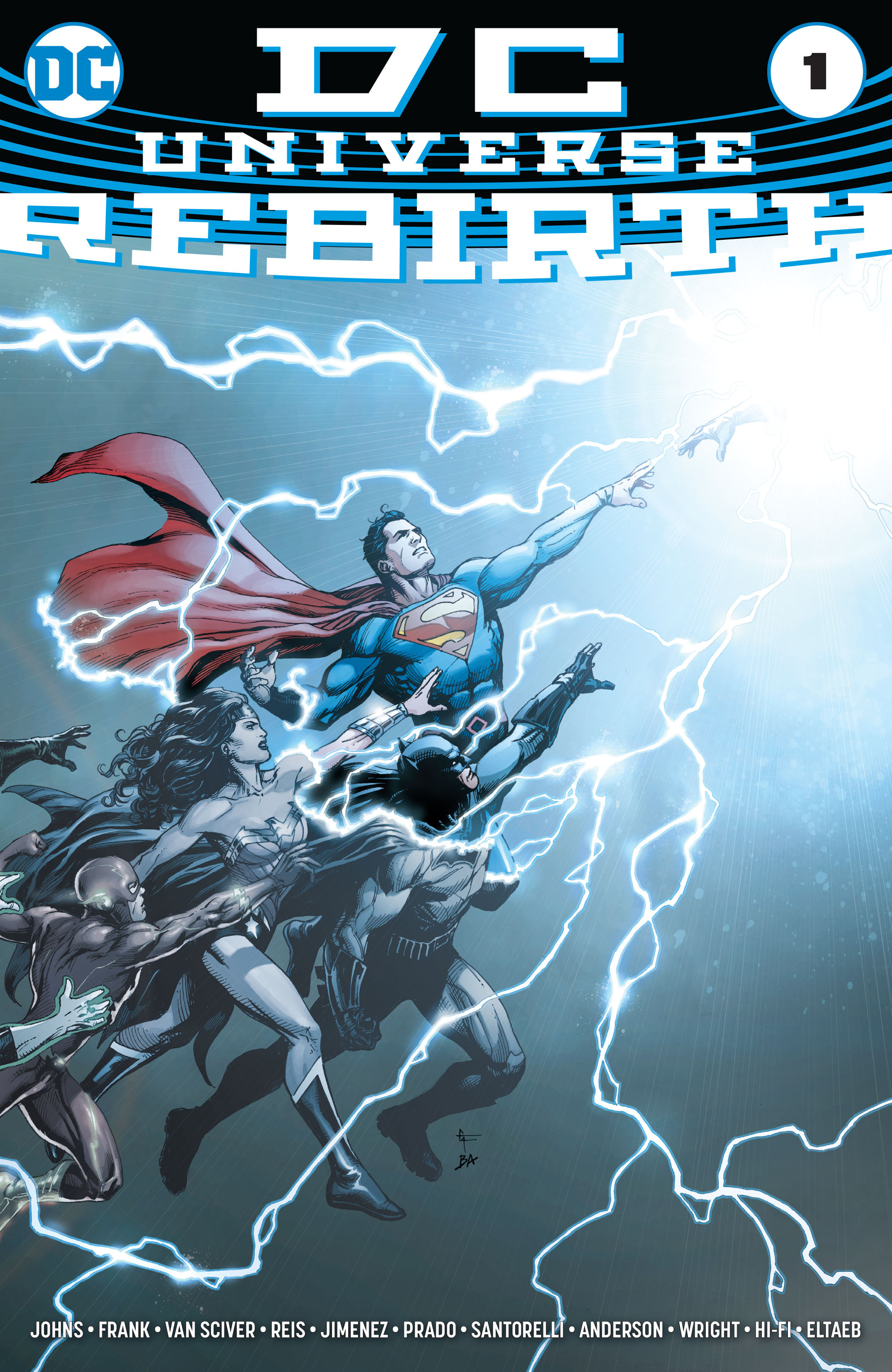 DC Comics Rebirth: Chapter dc-universe-rebirth - Page 1