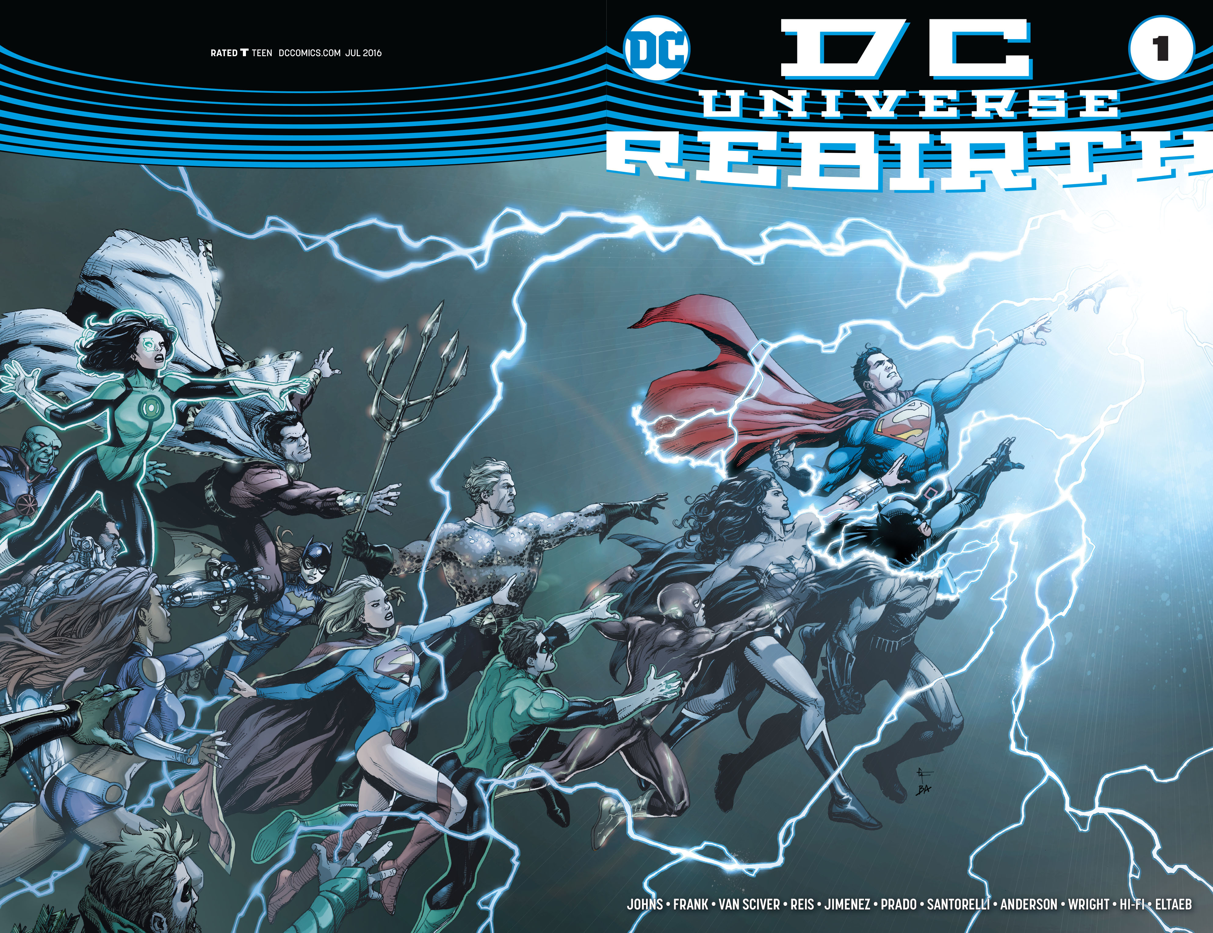 DC Comics Rebirth: Chapter dc-universe-rebirth - Page 2