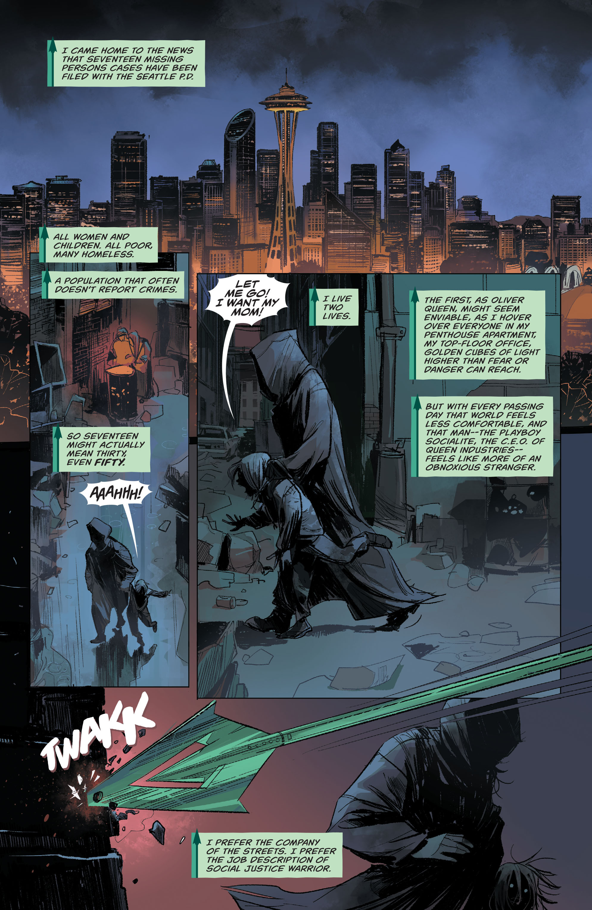 <{ $series->title }} issue Green Arrow - Page 6