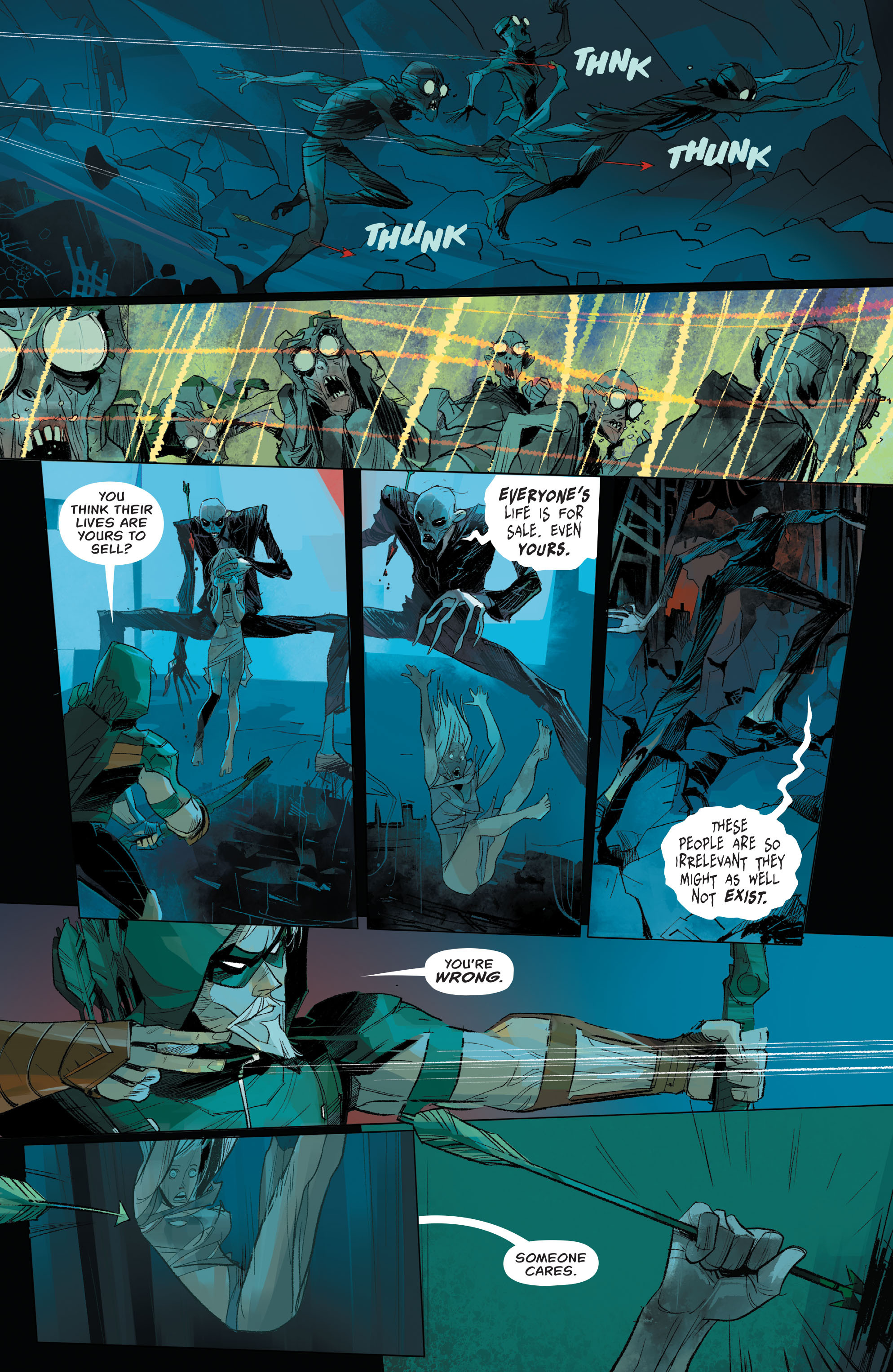 <{ $series->title }} issue Green Arrow - Page 21