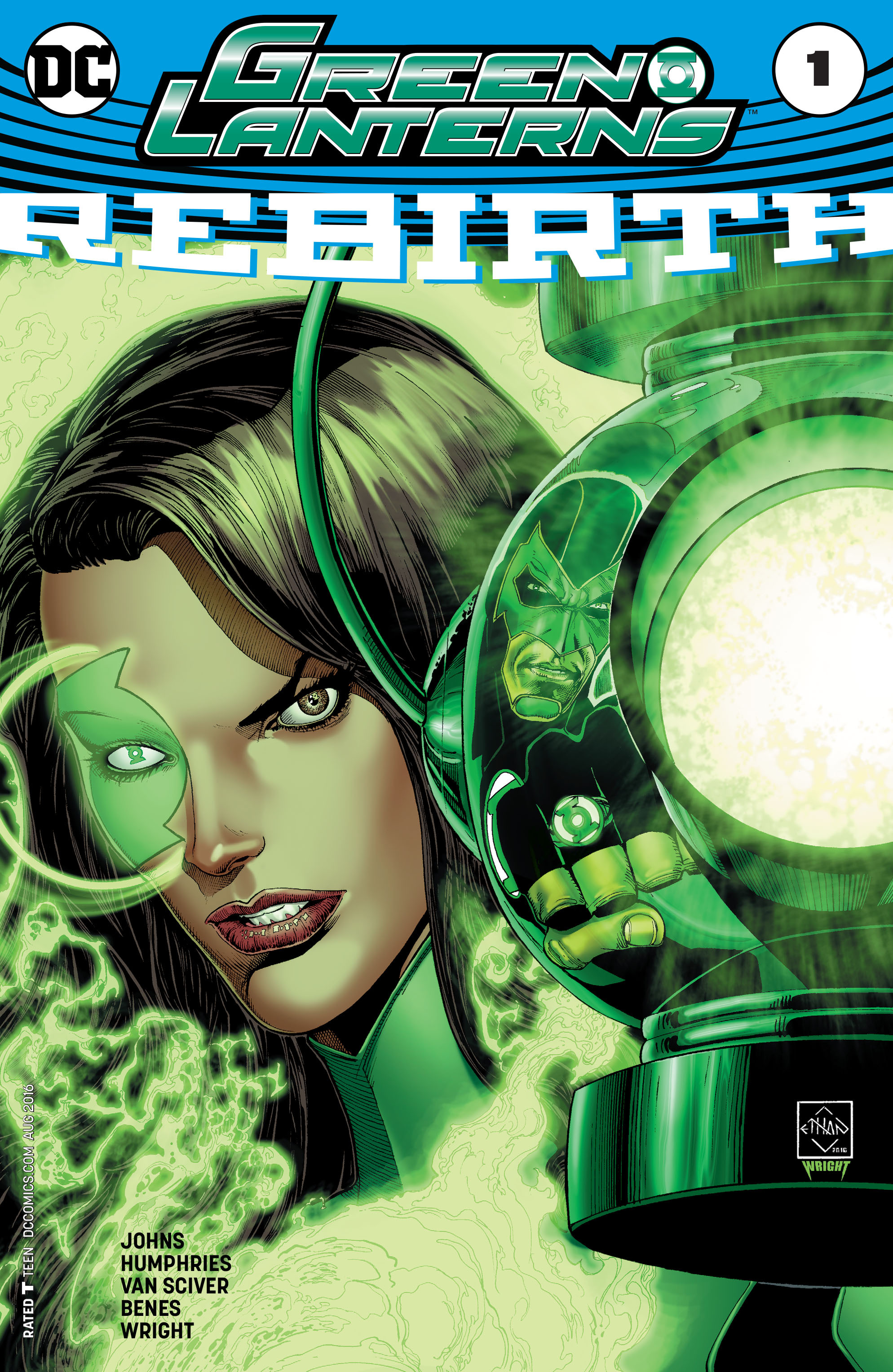 DC Comics Rebirth: Chapter green-lanterns-rebirth - Page 1