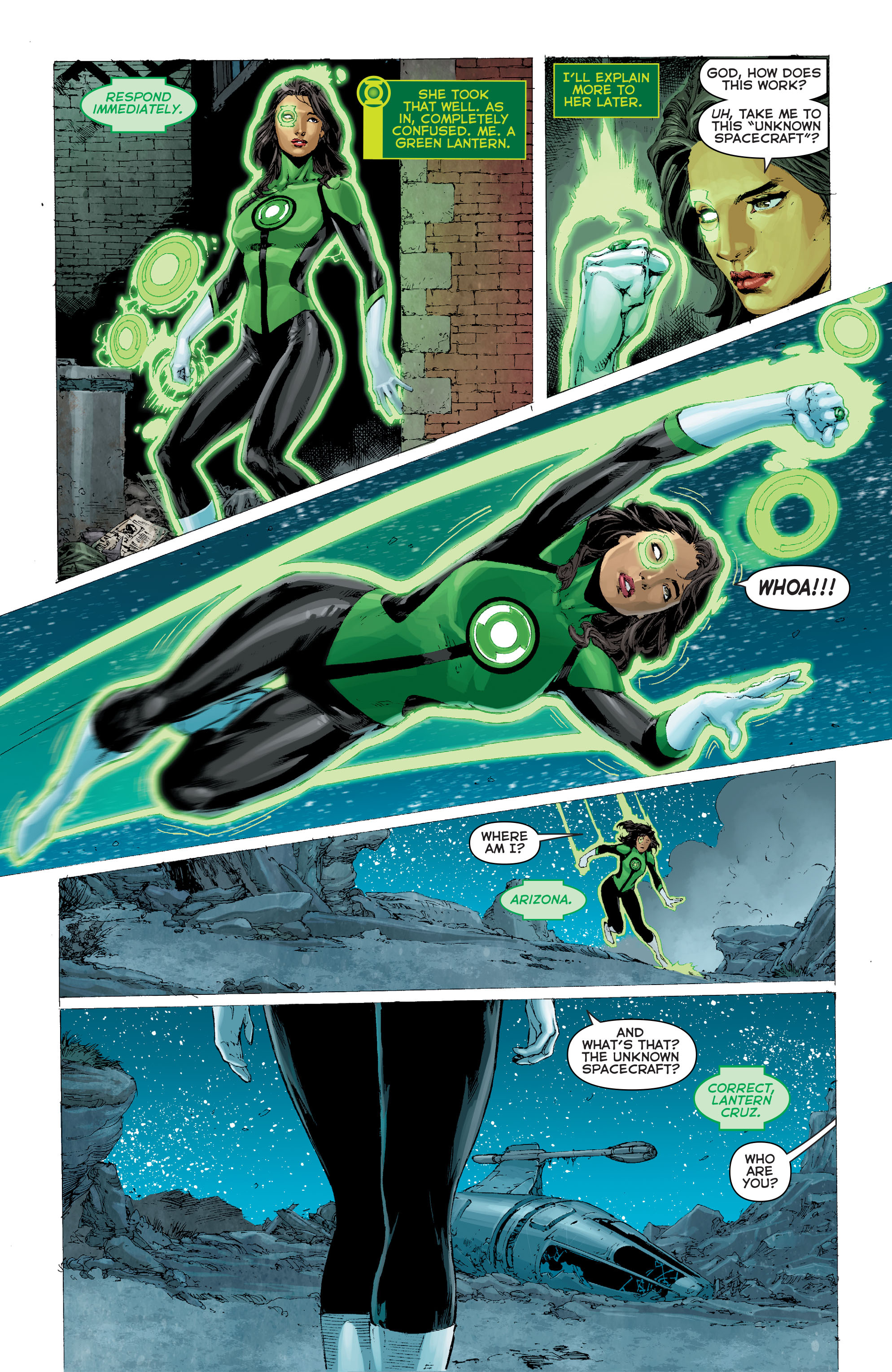 DC Comics Rebirth issue Green Lanterns - Page 11