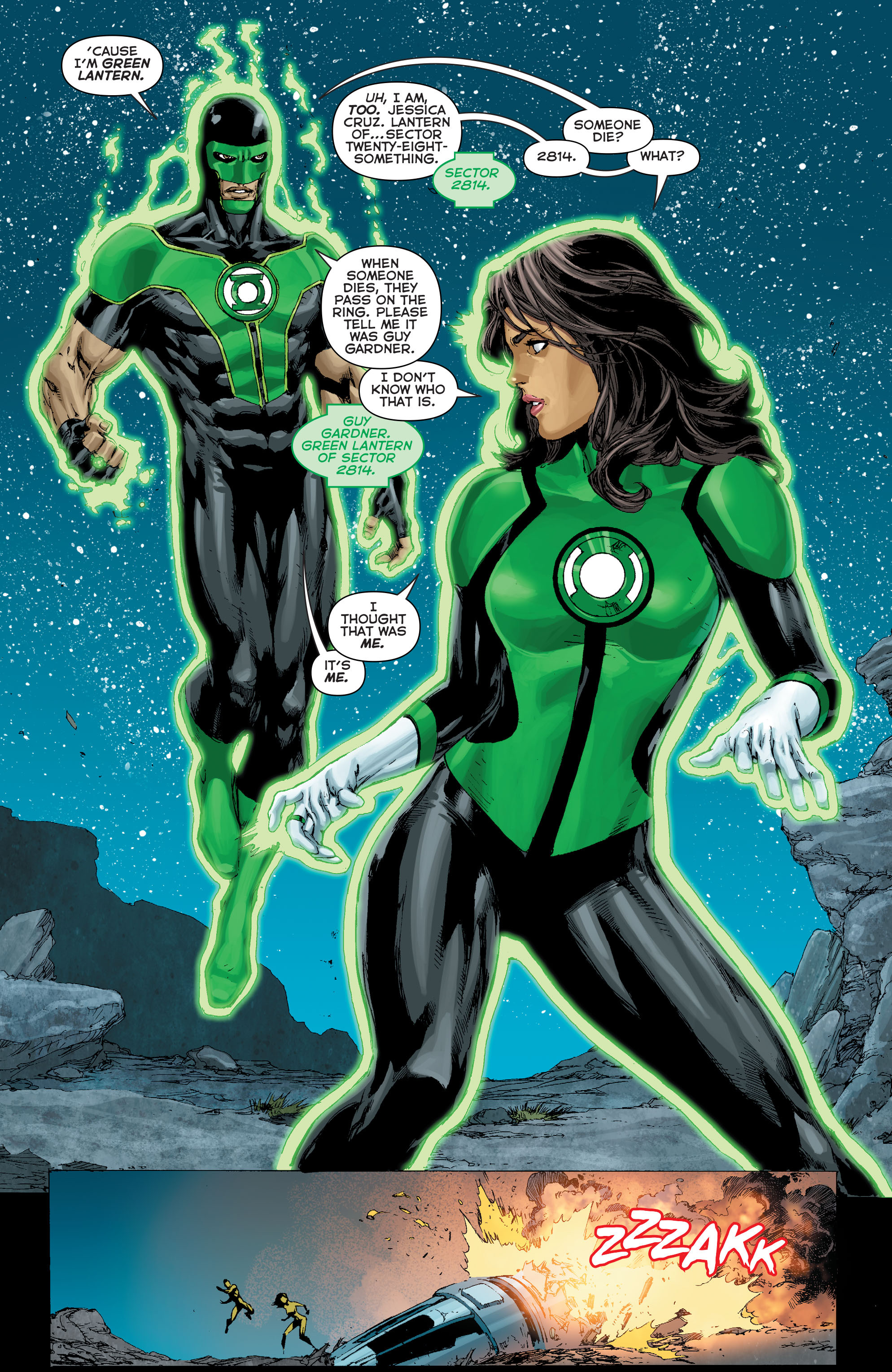 DC Comics Rebirth issue Green Lanterns - Page 12