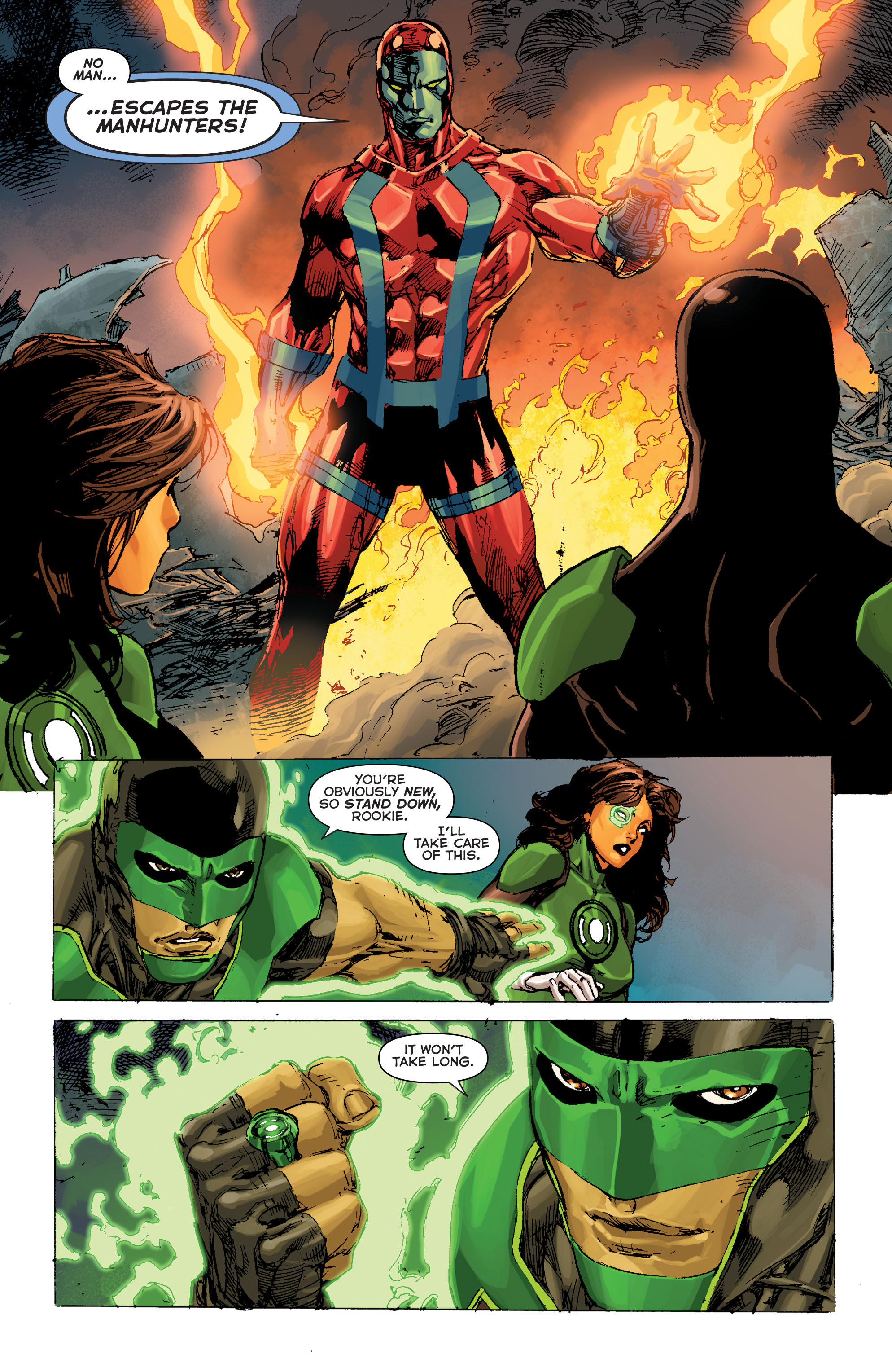 DC Comics Rebirth issue Green Lanterns - Page 13