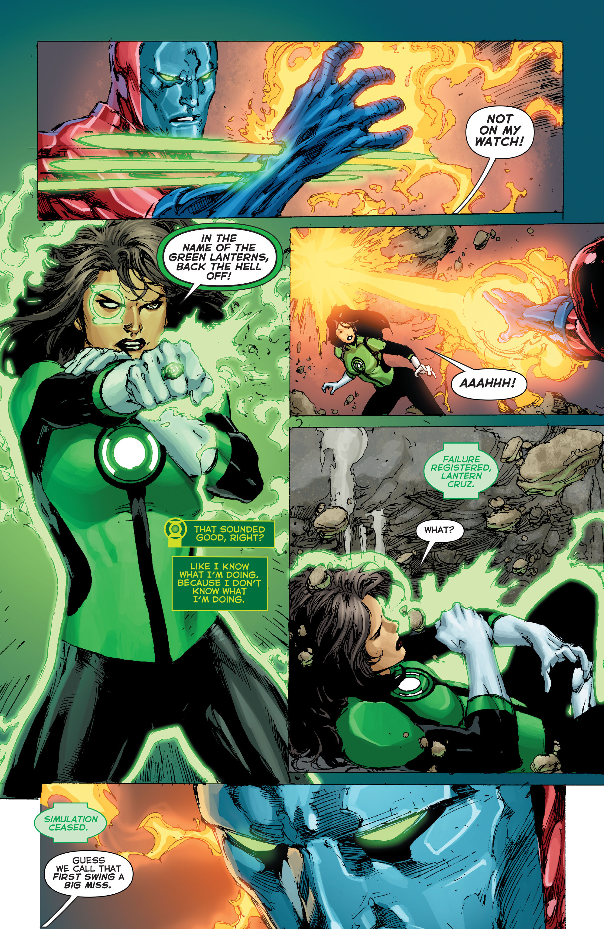 DC Comics Rebirth issue Green Lanterns - Page 15