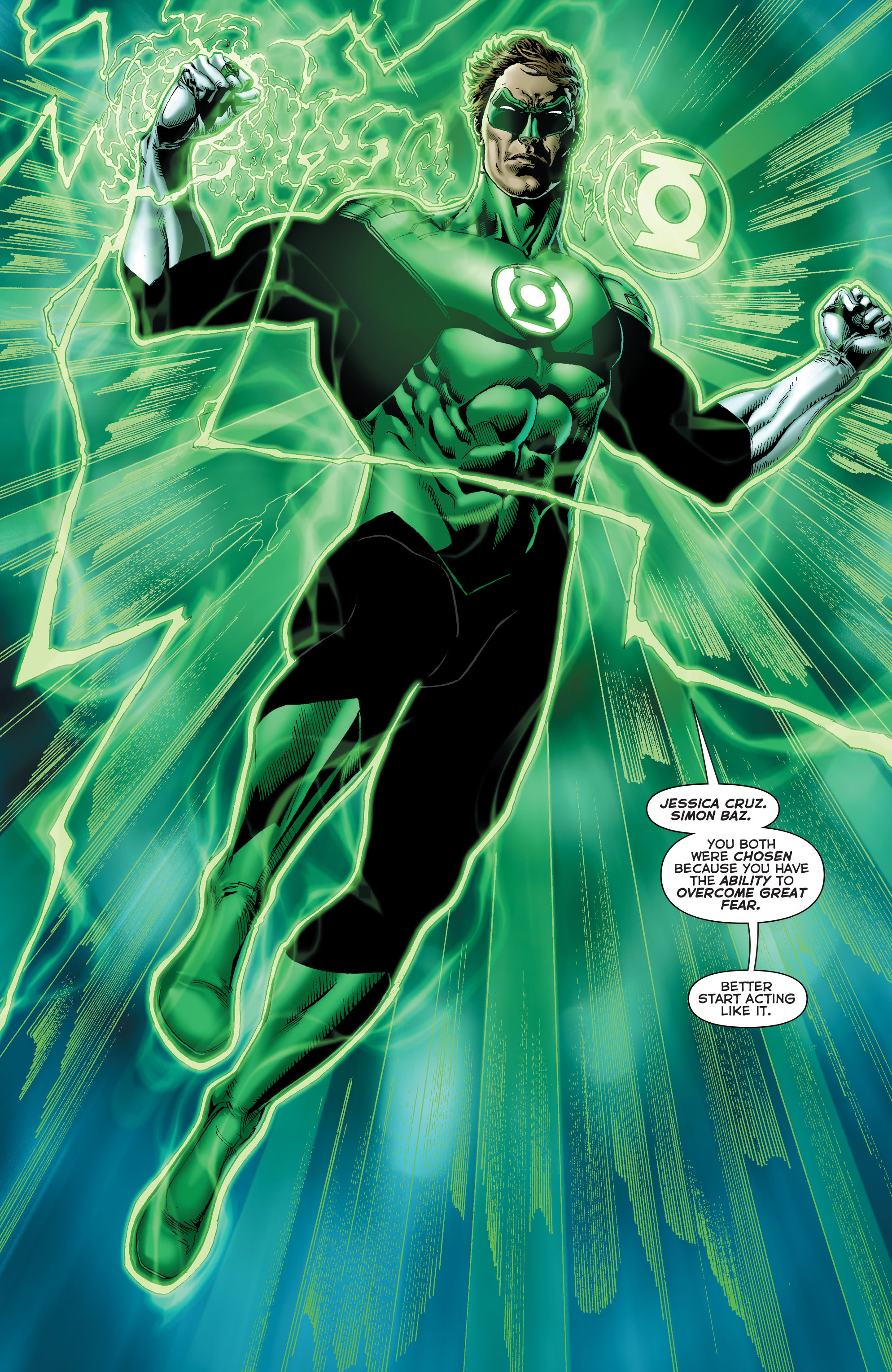 DC Comics Rebirth Chapter Green Lanterns Page 1