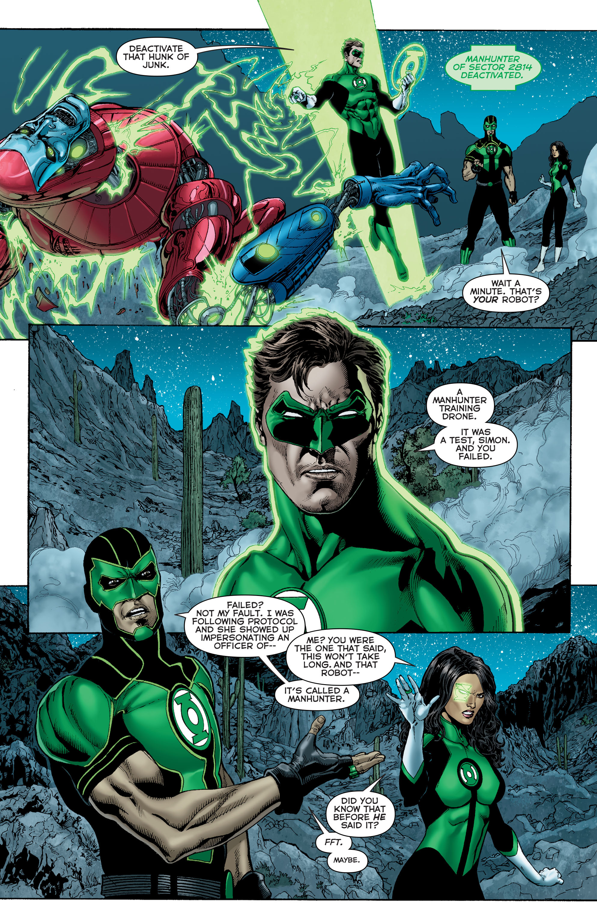 DC Comics Rebirth Chapter Green Lanterns - Page 1