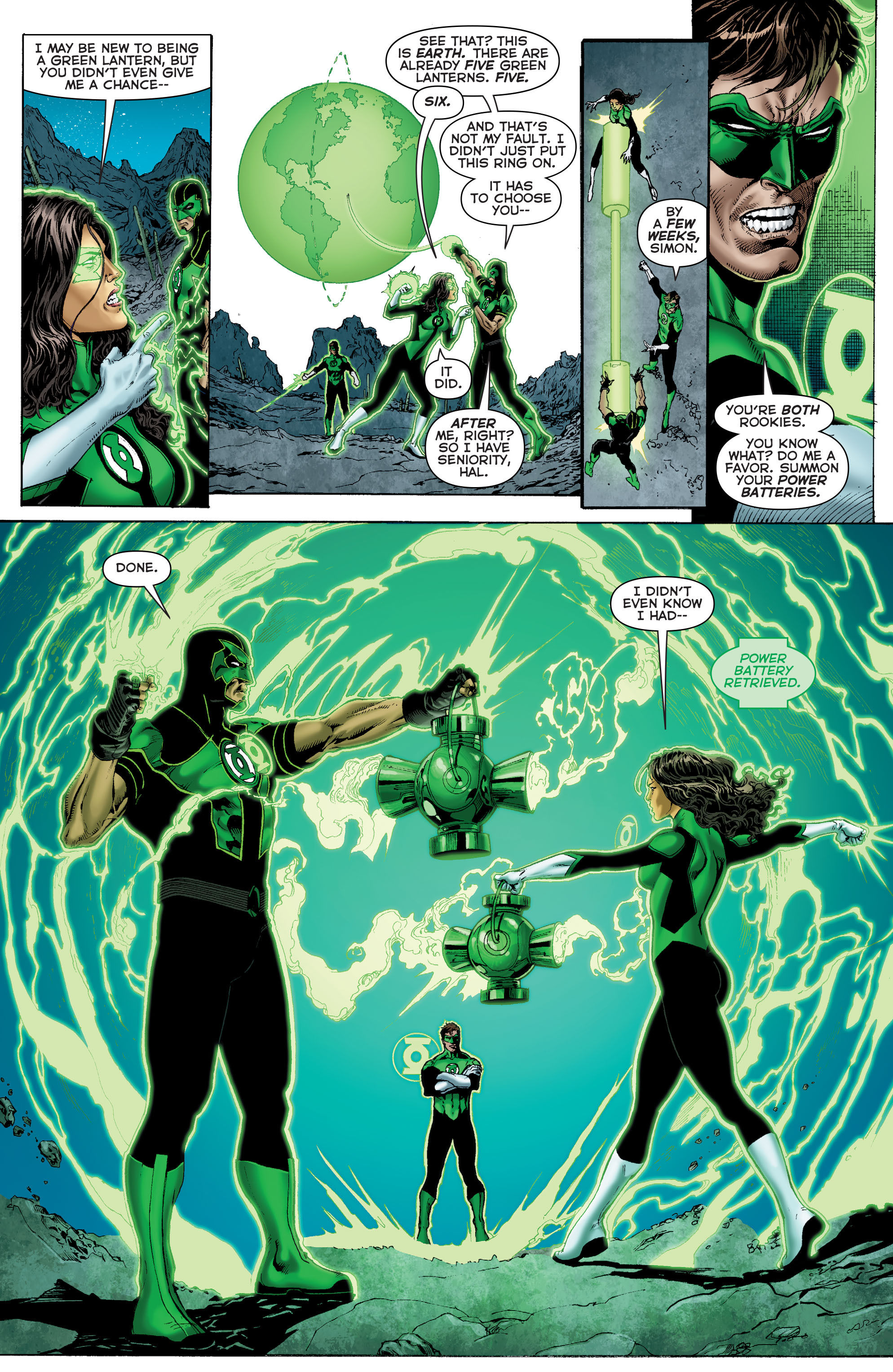 DC Comics Rebirth issue Green Lanterns - Page 18