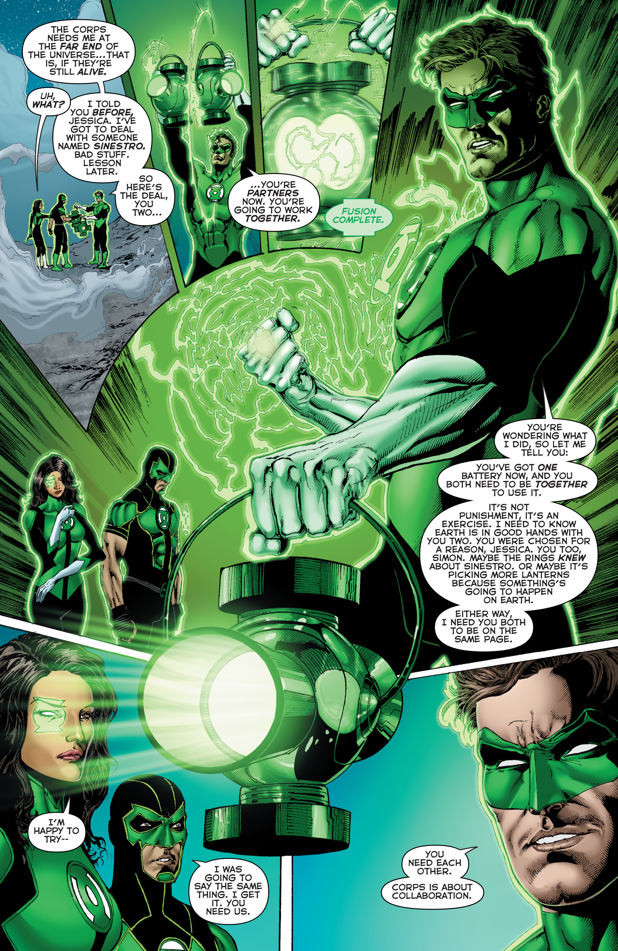 DC Comics Rebirth issue Green Lanterns - Page 19