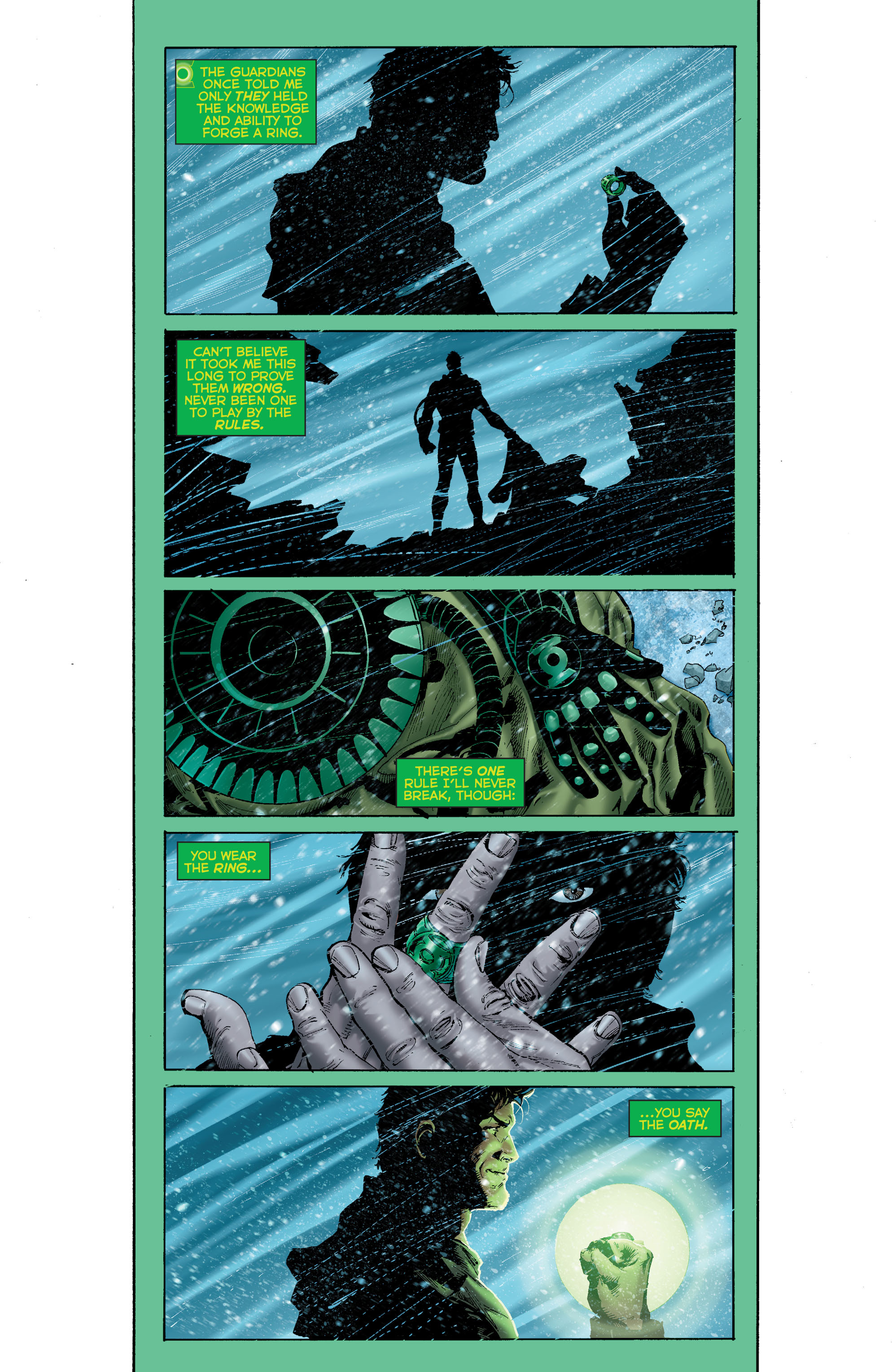 DC Comics Rebirth issue Hal Jordan and The Green Lantern Corps - Page 18