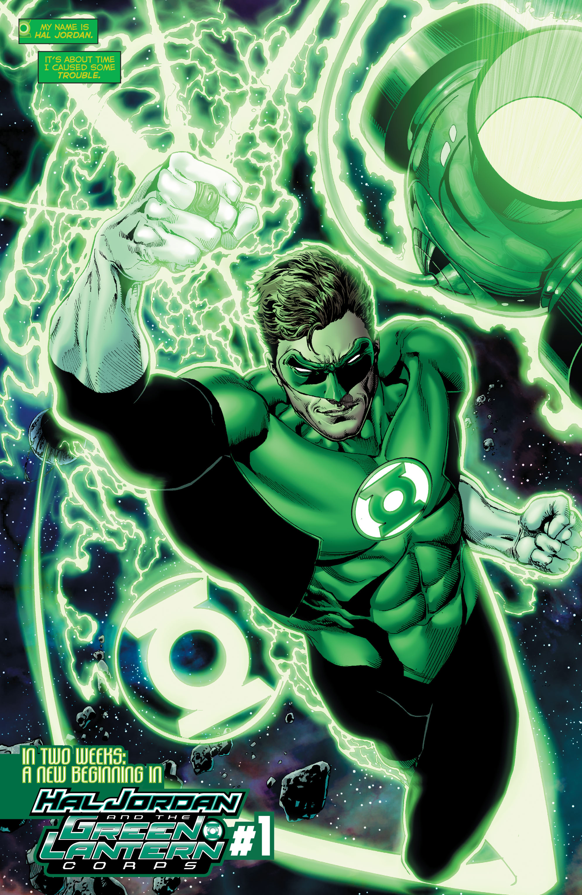 DC Comics Rebirth issue Hal Jordan and The Green Lantern Corps - Page 22