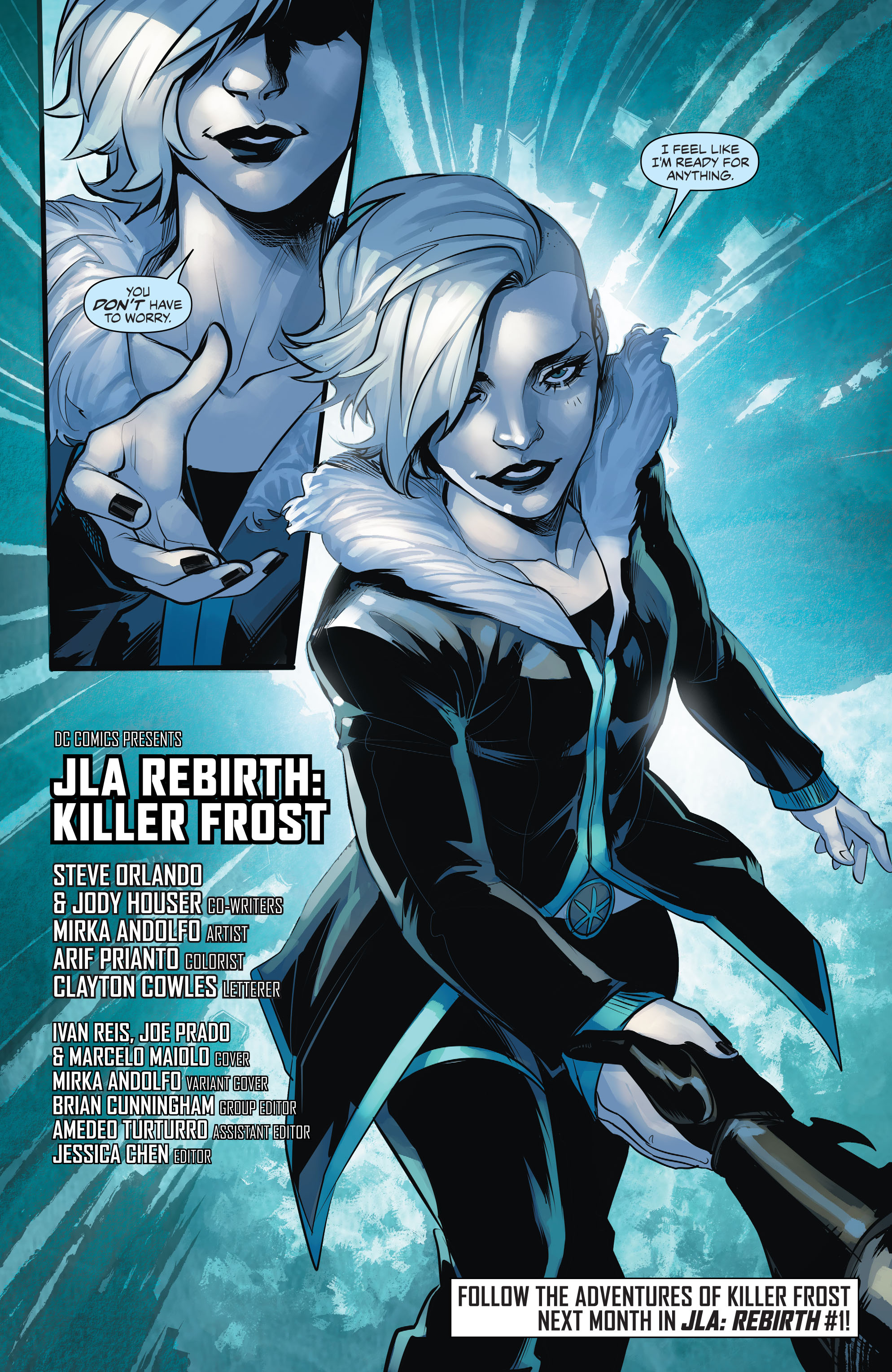 DC Comics Rebirth issue Justice League of America - Killer Frost - Page 23