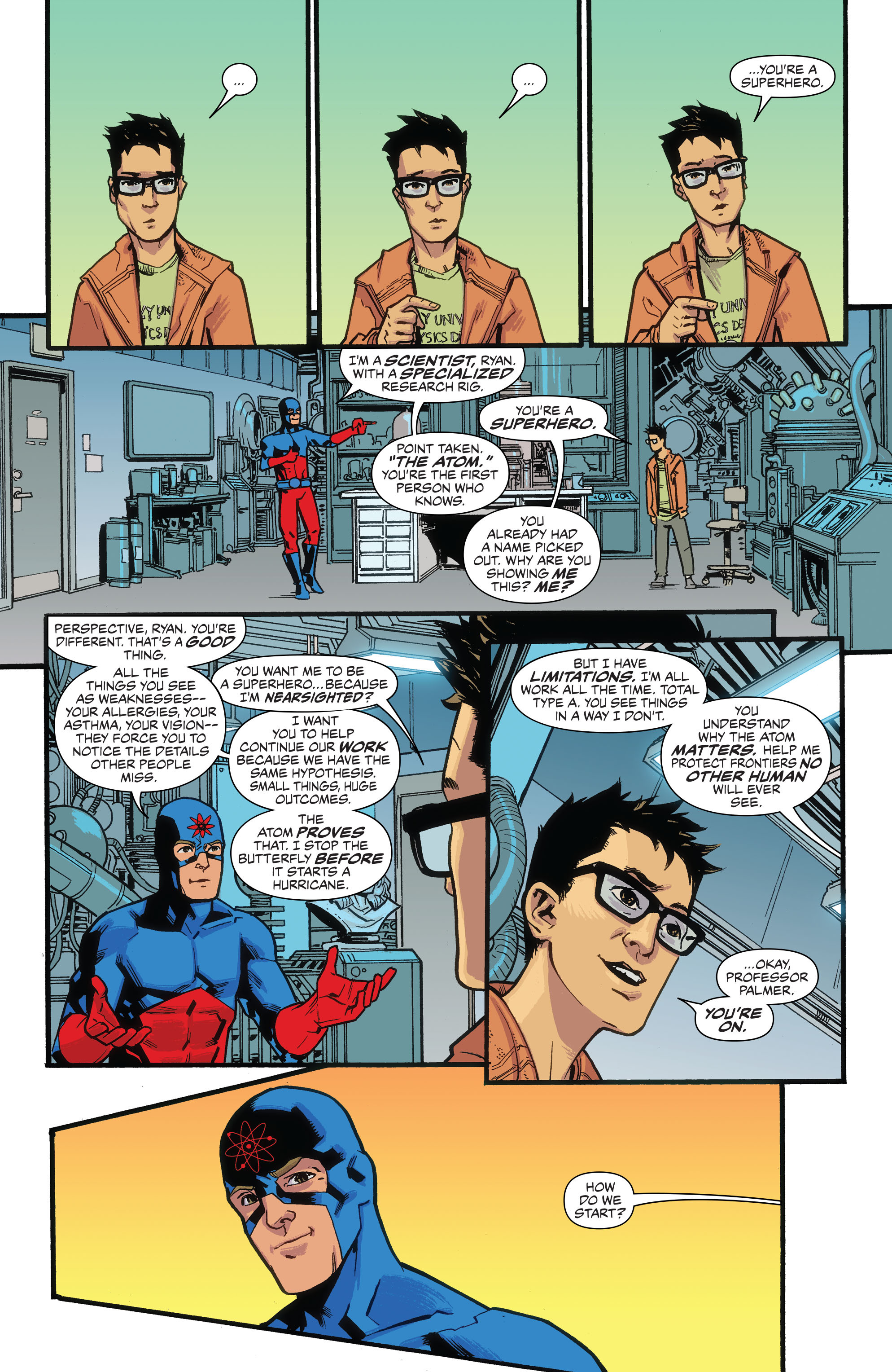 <{ $series->title }} issue Justice League of America - The Atom - Page 14