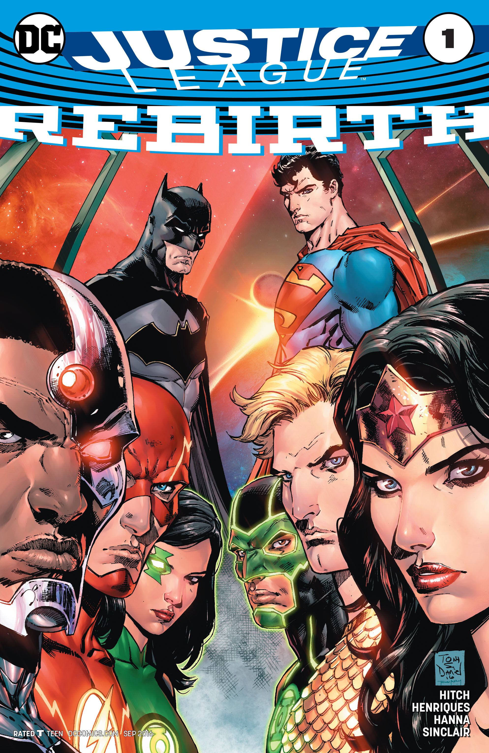 DC Comics Rebirth: Chapter justice-league-rebirth - Page 1