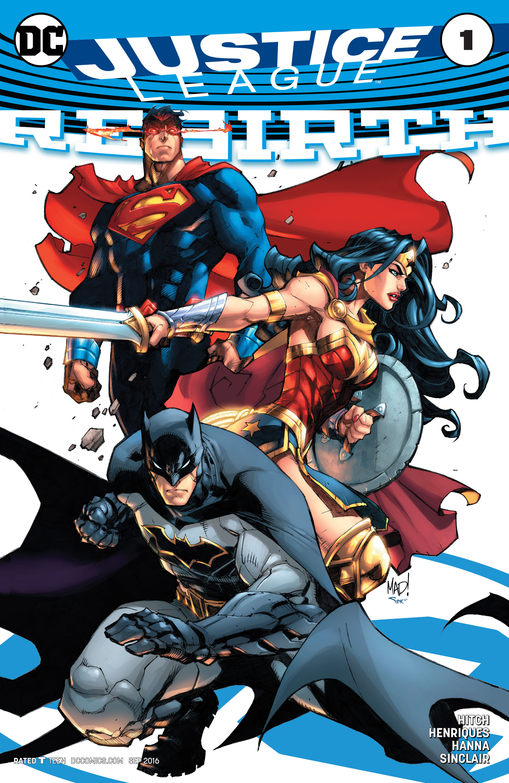 DC Comics Rebirth: Chapter justice-league-rebirth - Page 3