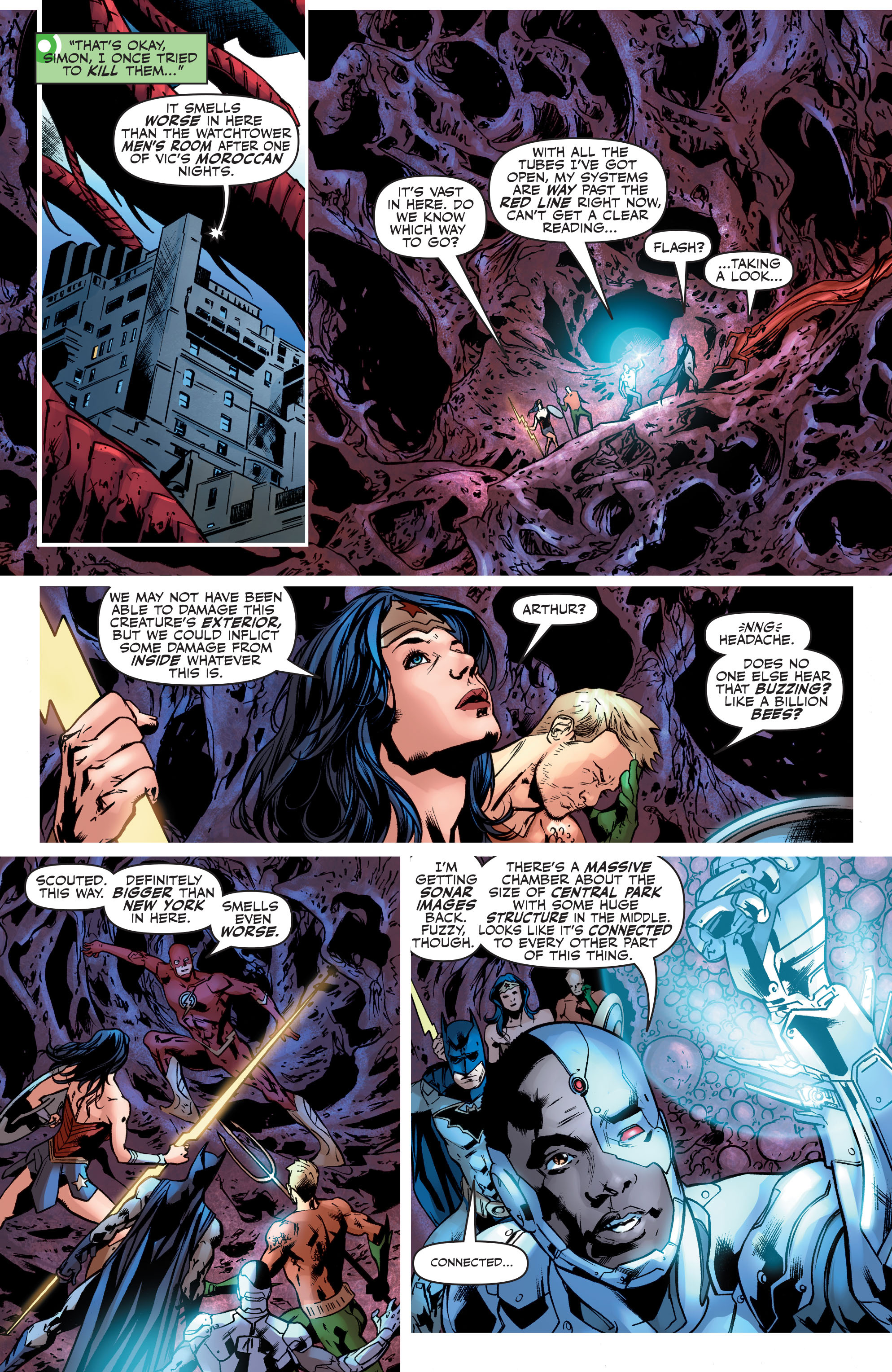 DC Comics Rebirth issue Justice League - Page 13