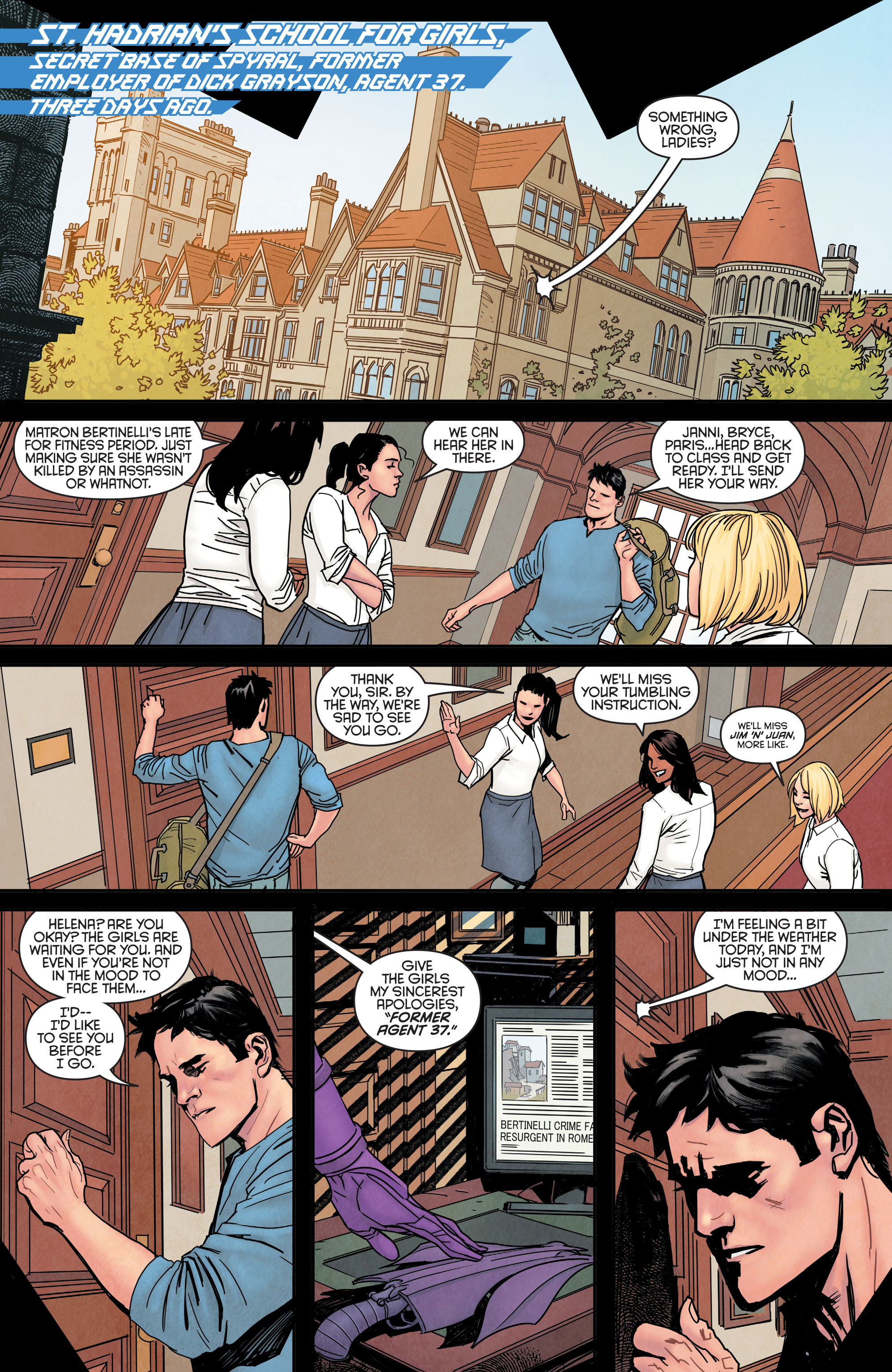 <{ $series->title }} issue Nightwing - Page 6