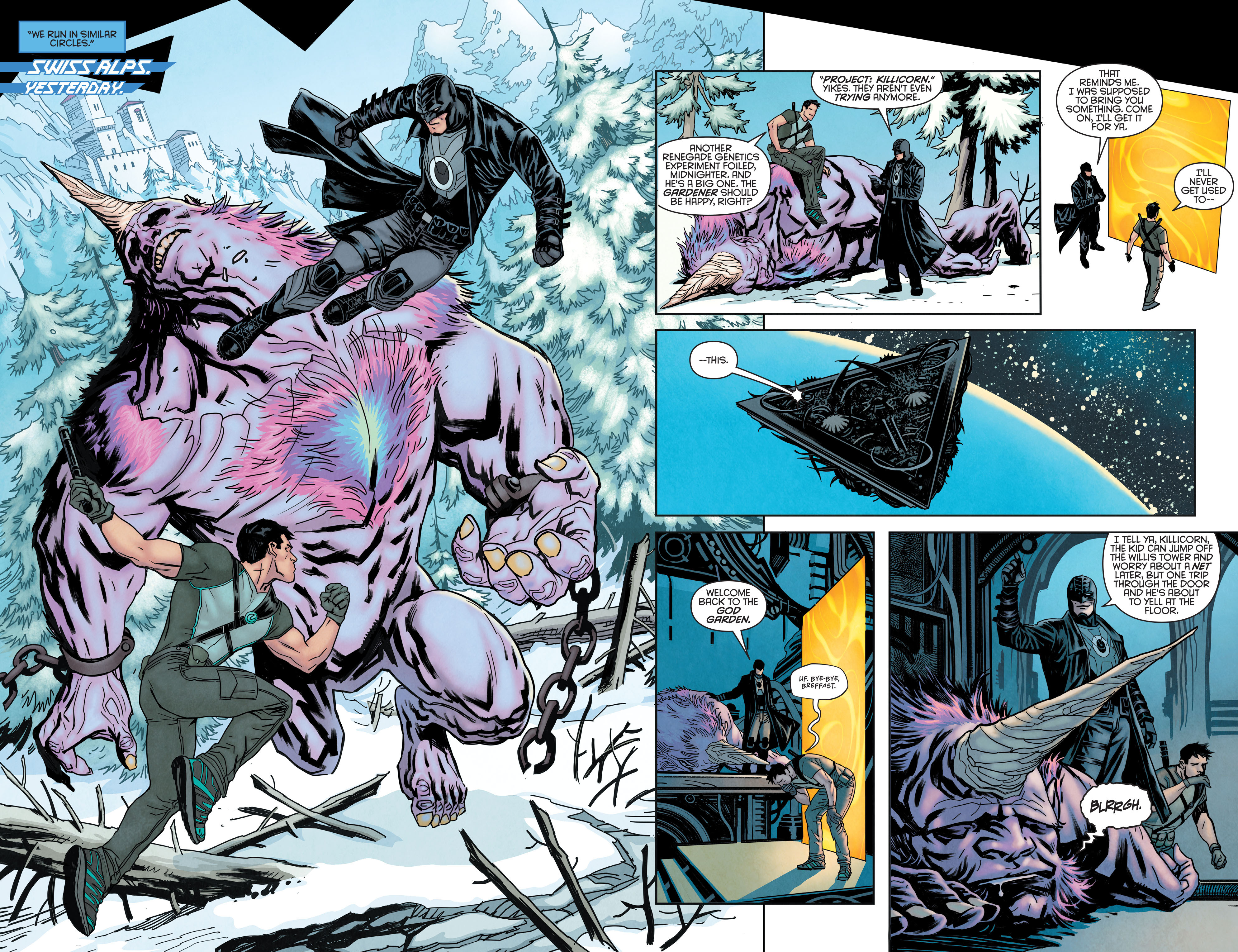 <{ $series->title }} issue Nightwing - Page 12