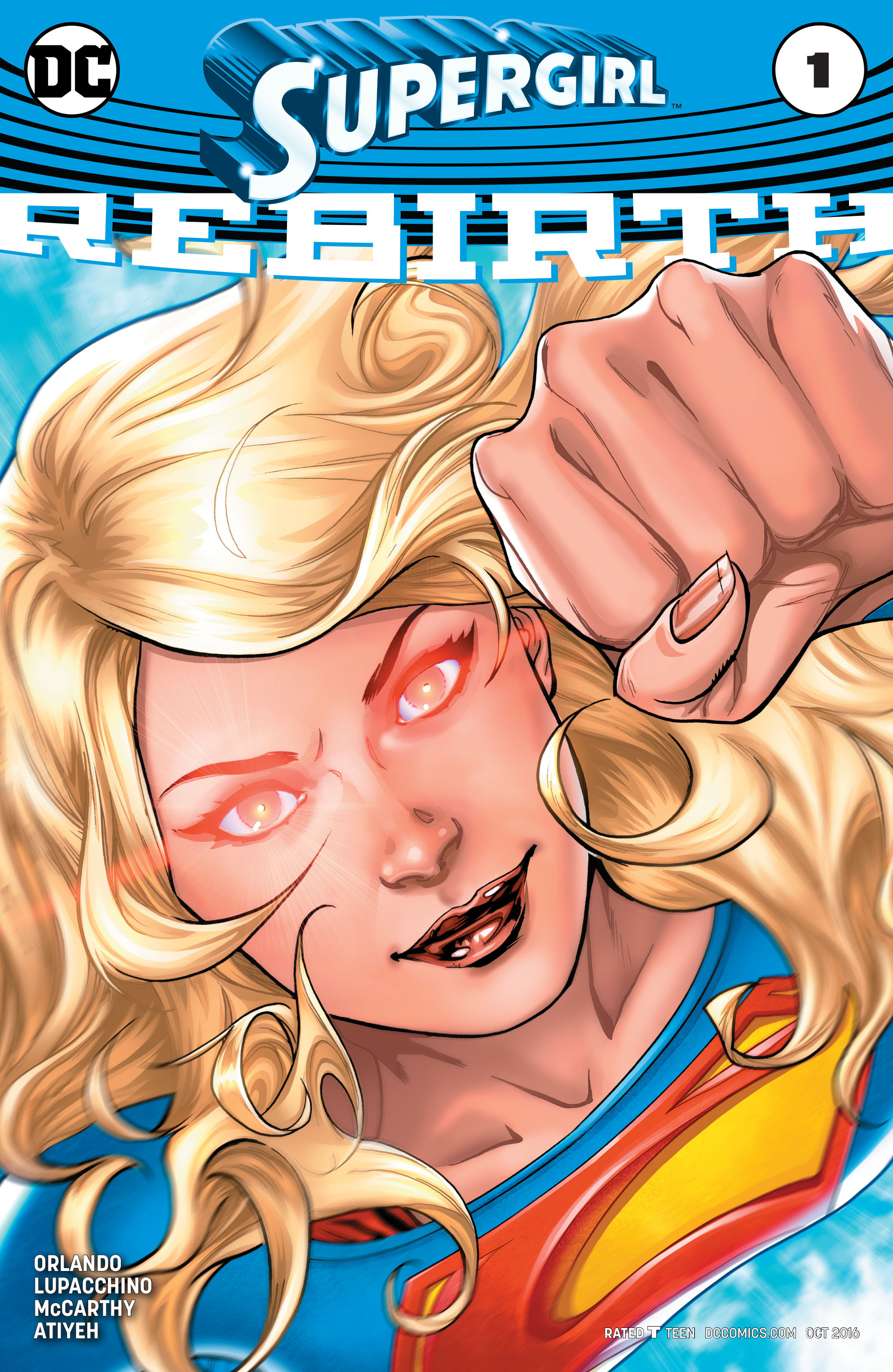 DC Comics Rebirth: Chapter supergirl-rebirth - Page 1