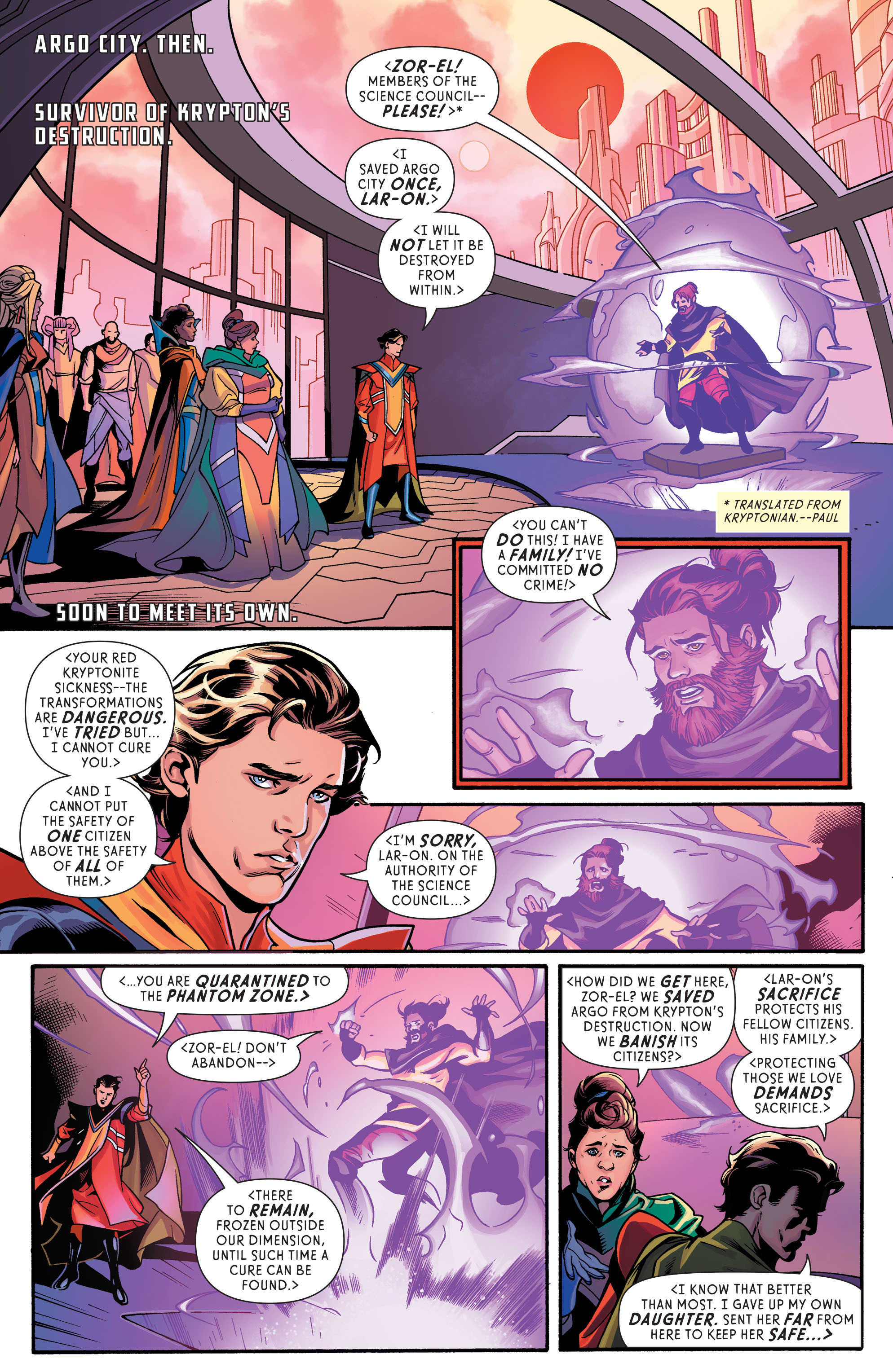 <{ $series->title }} issue Supergirl - Page 4