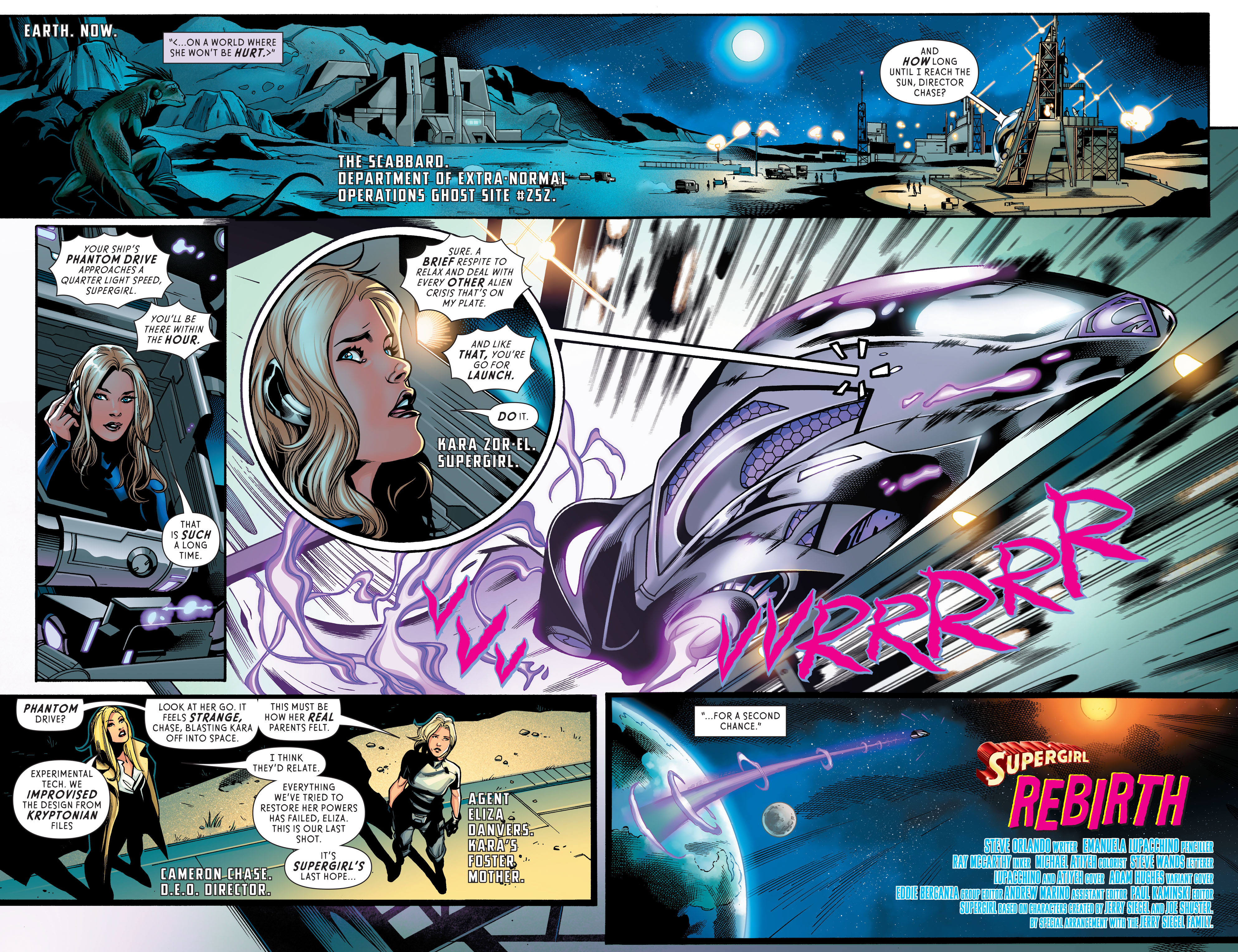 <{ $series->title }} issue Supergirl - Page 5